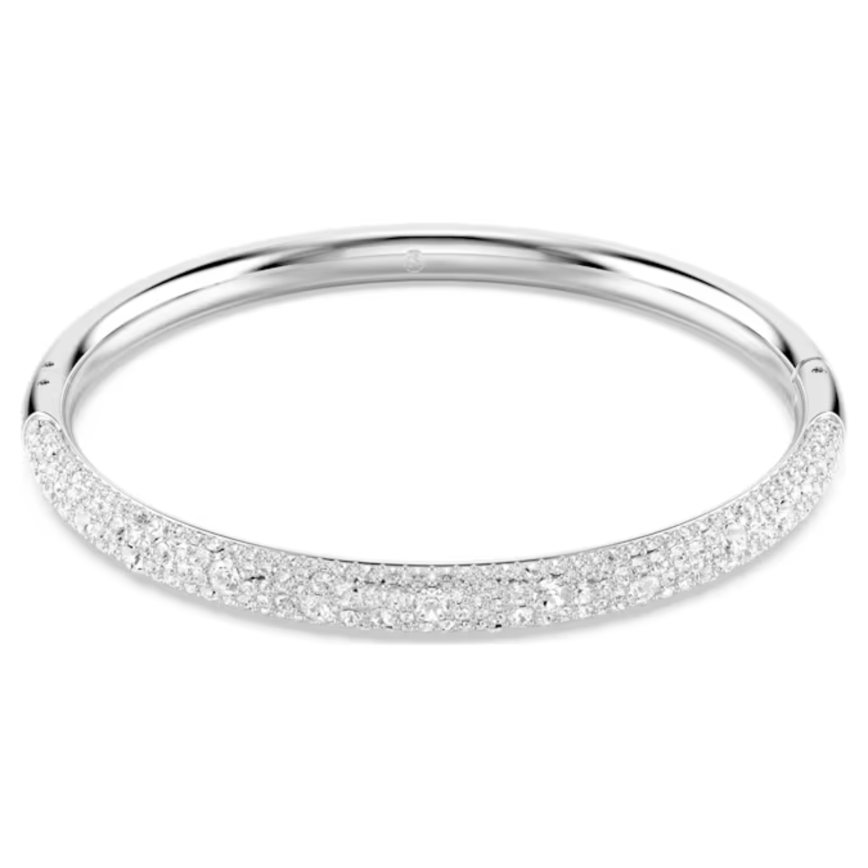 Deze oogverblindende Meteora-armband strooit sterrenstof over uw outfit. De band met rhodium toplaag wikkelt zich elegant om de pols en is aan de bovenkant voorzien van een sneeuwpavé van heldere rondgeslepen kristallen. Voor een wonderschoon en verfijnd accent bij uw dagelijkse look.
Artikelnr.: 5684241
Collectie:  Meteora
Lengte: 17.3 cm
Binnenste diameters: 5.8 x 5.2 cm
Formaat motief: 0.6 x 6.8 cm