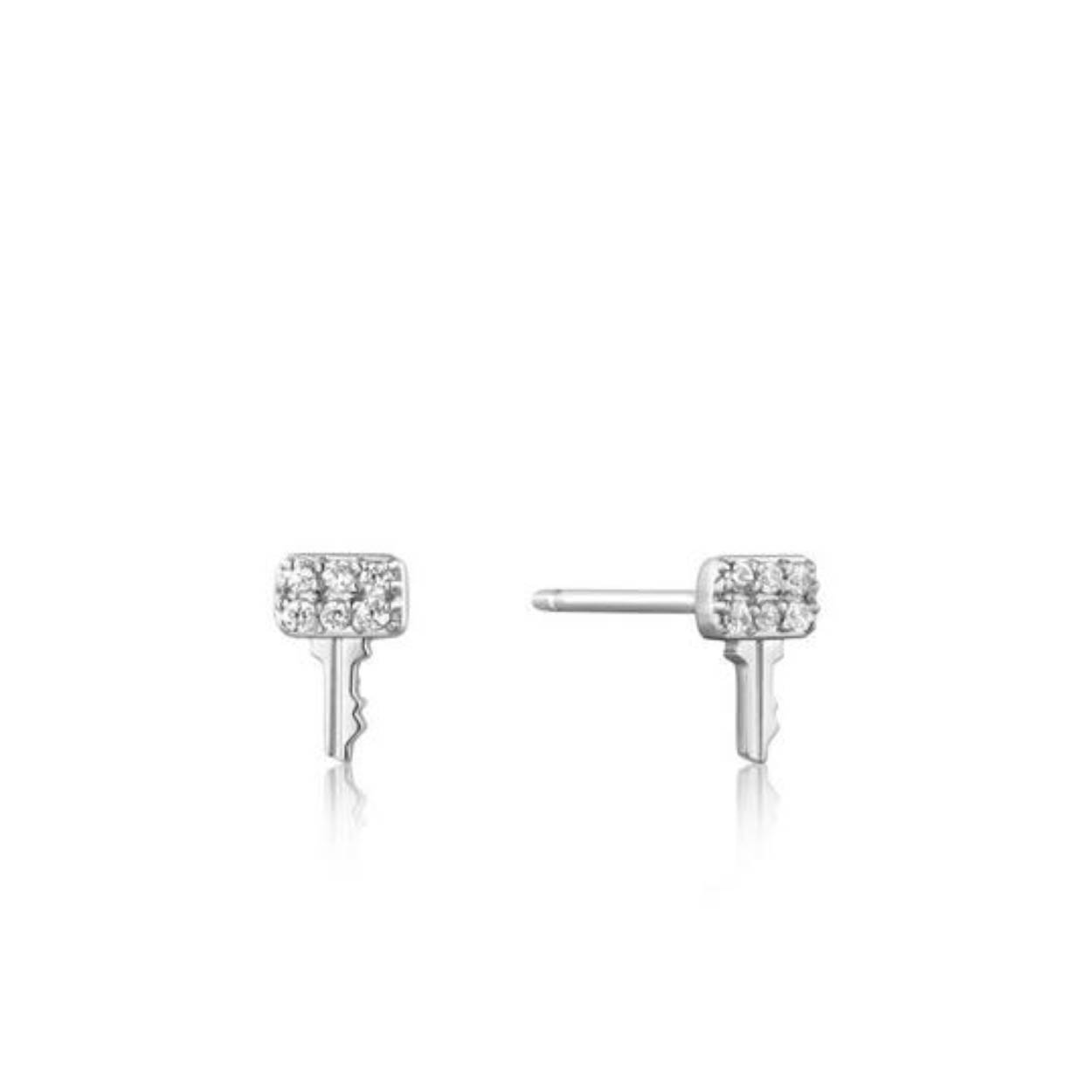 UNDER LOCK AND KEY - STUD EARRINGS - 4,1 X 6,5MM
