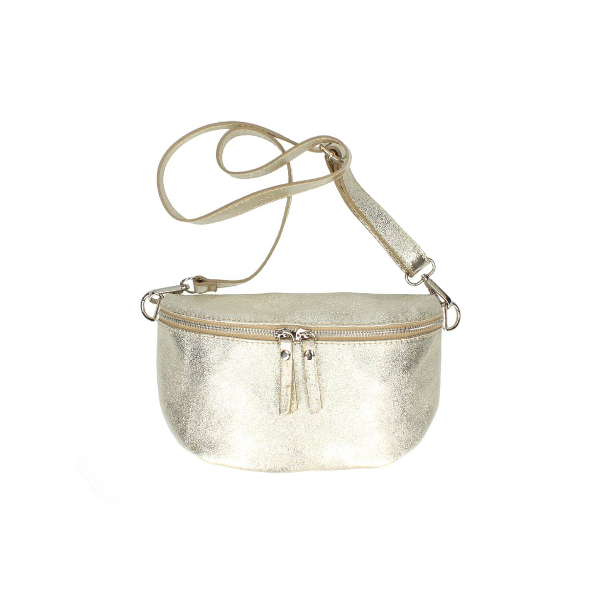 Leren Heuptas Dames – Echt Leer, Verstelbare Riem, Lichtgewicht
Deze leren heuptas voor dames is de perfecte mix van stijl en functionaliteit. Gemaakt van 100% echt leer en voorzien van een verstelbare en afneembare riem, zodat je hem kunt dragen als heuptasje, crossbody tas of schoudertas. Combineer de tas met een brede schouderriem voor een trendy look die past bij elke outfit.

Met een licht gewicht van slechts 300 gram is dit de ideale tas voor dagelijks gebruik, festivals of citytrips. Binnenin vind je een praktisch ritsvak en een duurzame polyester voering. De tas sluit stevig af met een klep en twee leren trekkers.

✅ Belangrijkste kenmerken:
Gemaakt van echt leer

Verstelbare & afneembare riem – draag ‘m als heuptas of crossbody tas

Lichtgewicht – slechts 300 gram

Veilig afsluitbaar met klep en dubbele trekker

Gevoerd met polyester en voorzien van een binnenvak met rits

Perfect als festival tas, city bag of dagelijkse tas

Afmetingen:
Hoogte: 15 cm
Breedte: 25 cm
Diepte: 7 cm