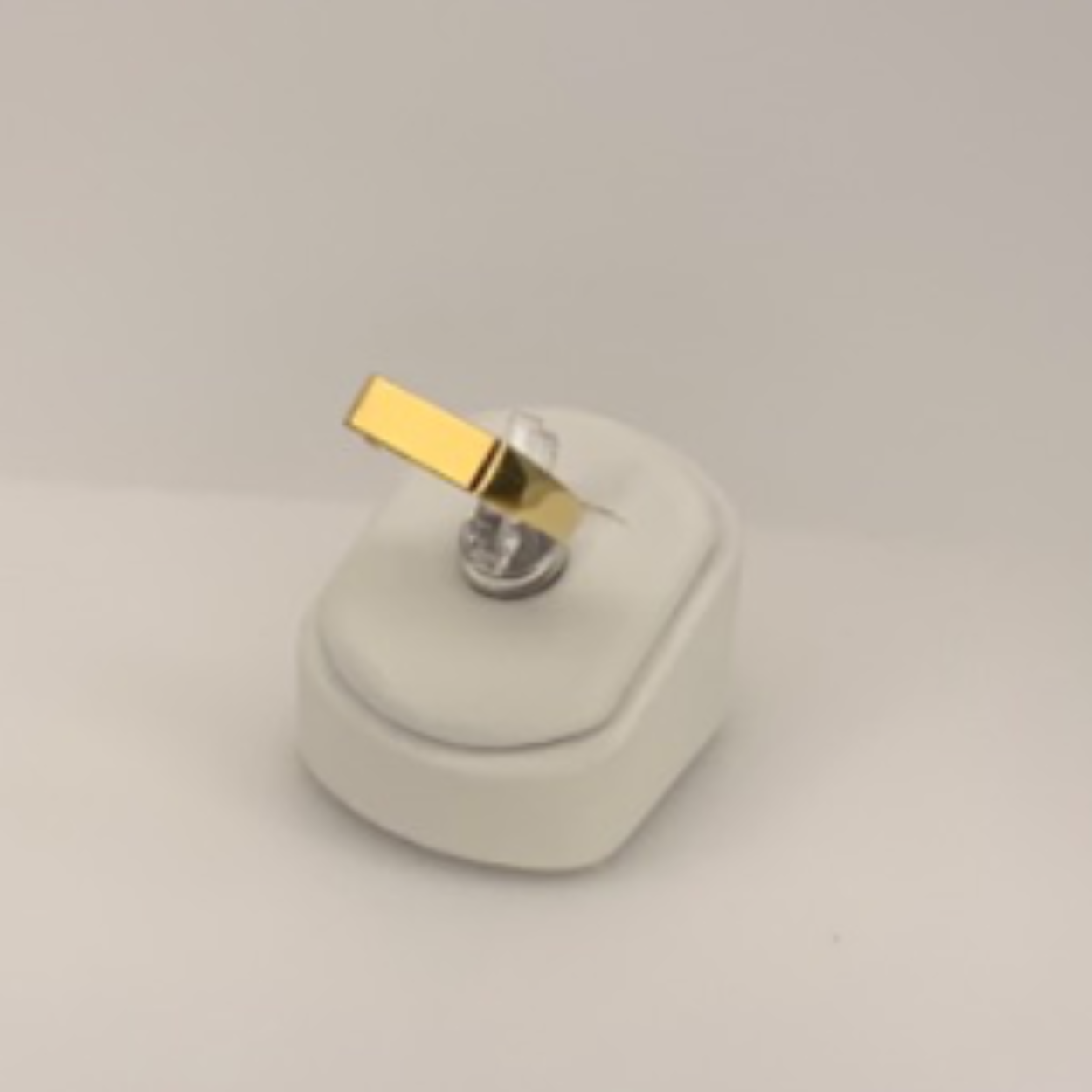 Gouden herenring massief