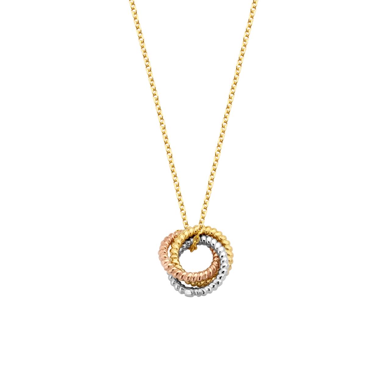 JUST FRANKY VINTAGE COLLECTIE TRPLE LOVE NECKLACE