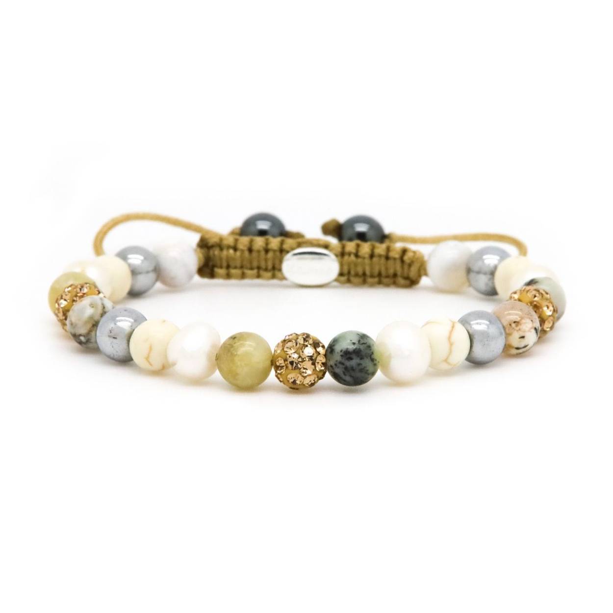 Karma armband, Spiral COSY XS (gold crystal)
