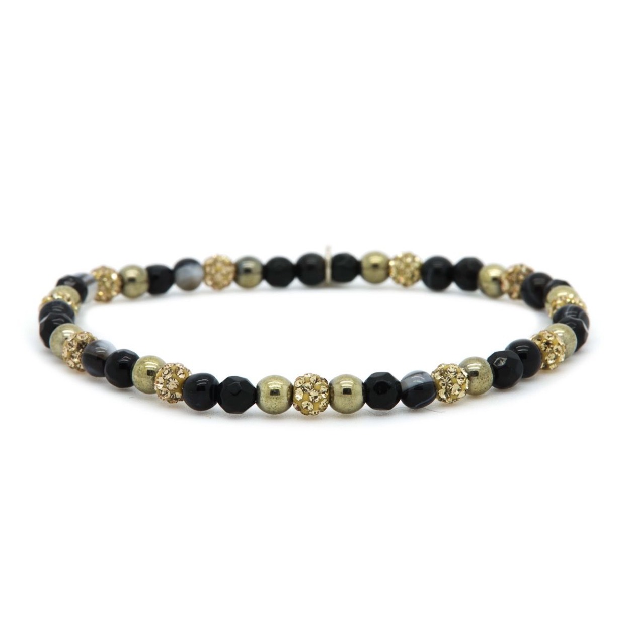 Spiral Tuscan Sun xxs elastic (gold crystal)
Model nr. 84456
4 mm
Op elastiek