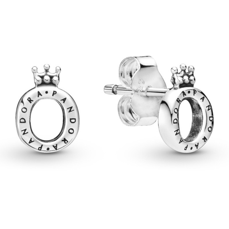 oorsteker kroon met pandora logo