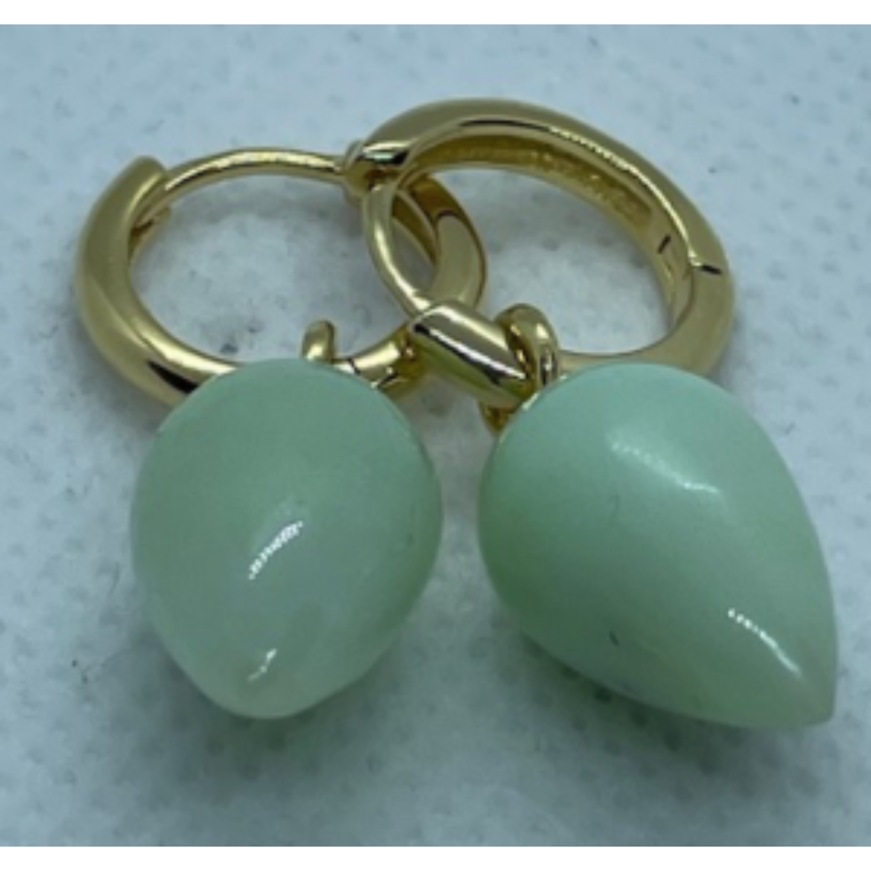 oorringen chrysopraas