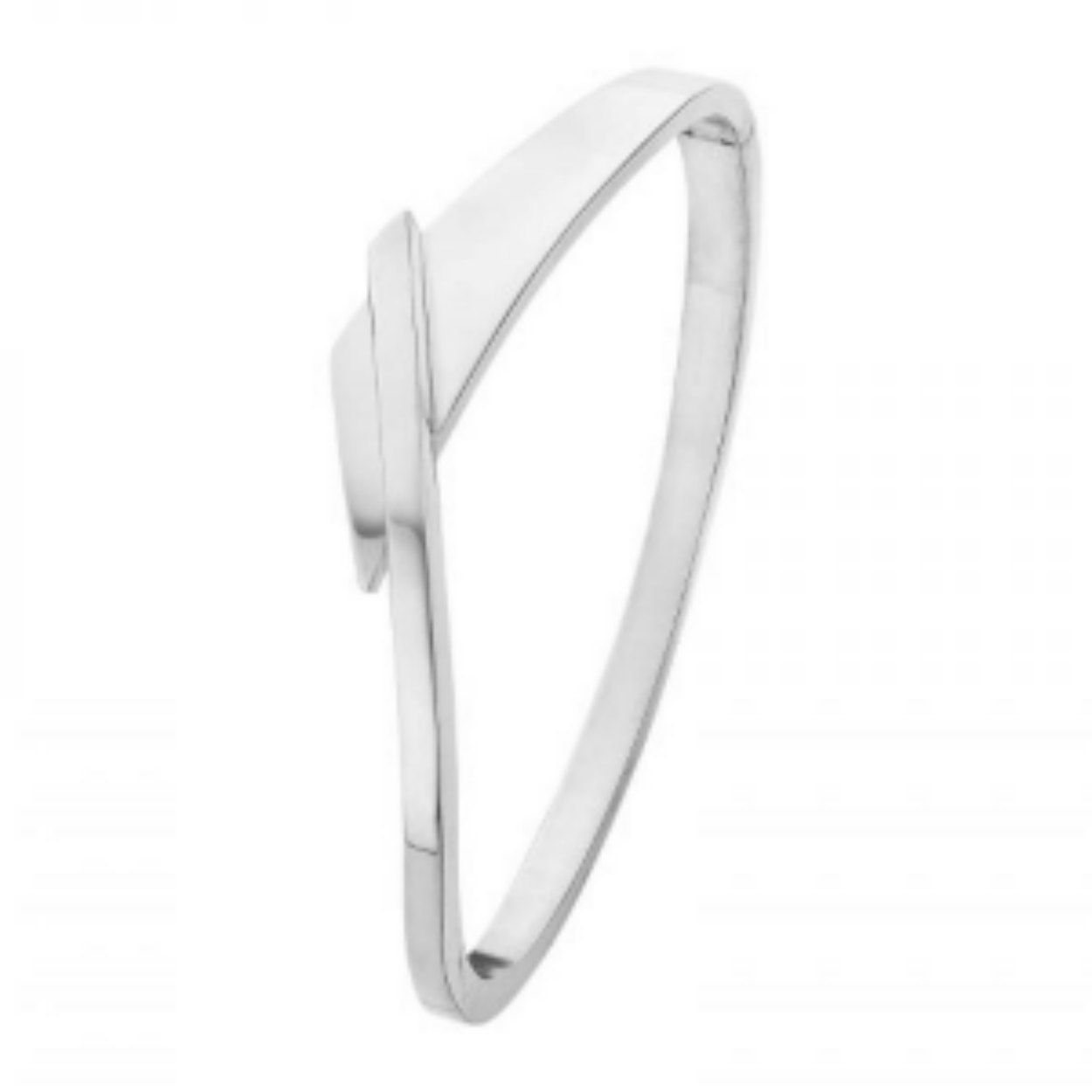 ZIlveren spang armband