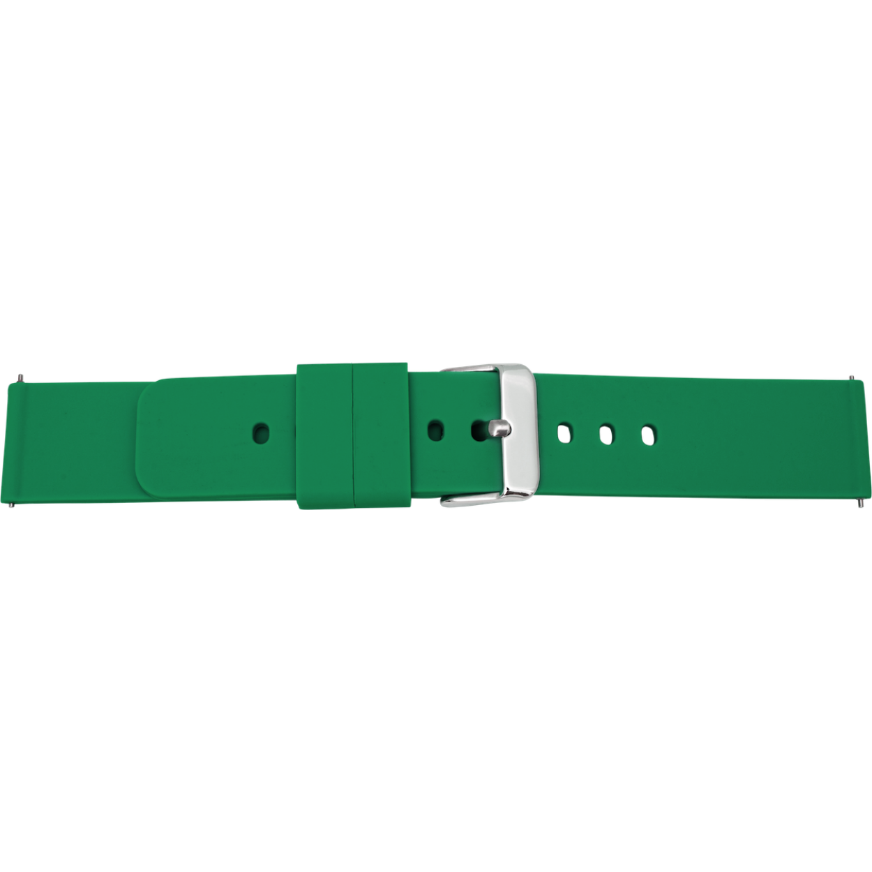 Horlogeband siliconen groen