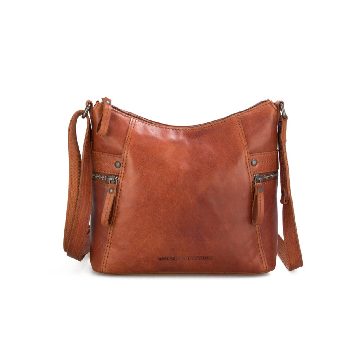 Een nonchalante, toch stoere cross body tas met meer dan genoeg ruimte voor al jouw dagelijkse benodigdheden.  

Kleur: brandy
Afmetingen: 24 x 8 x 23 cm
Materiaal: bronco leer
Exterieur: 2 zijvakjes met rits, achtervak met rits, hoofdvak met rits Interieur: tussenschot met rits, ritsvakje, insteekvakje, 2 pennenlusjes Hengsels en banden: vaste verstelbare band  

Garantie: 2 jaar