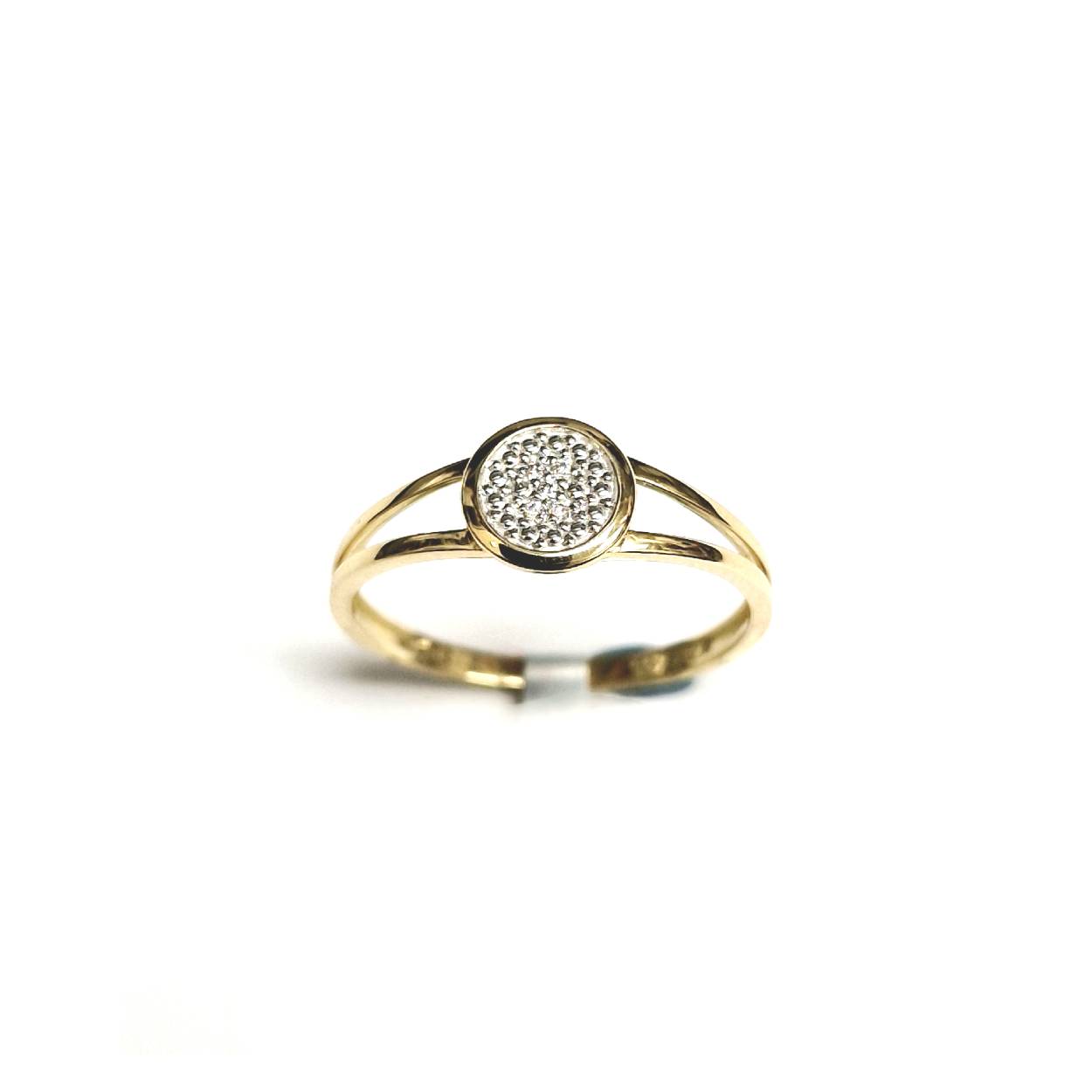 Damesring met 0.02 crt briljant