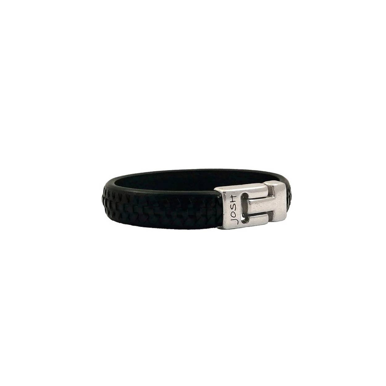 21 cm Leer Zwart