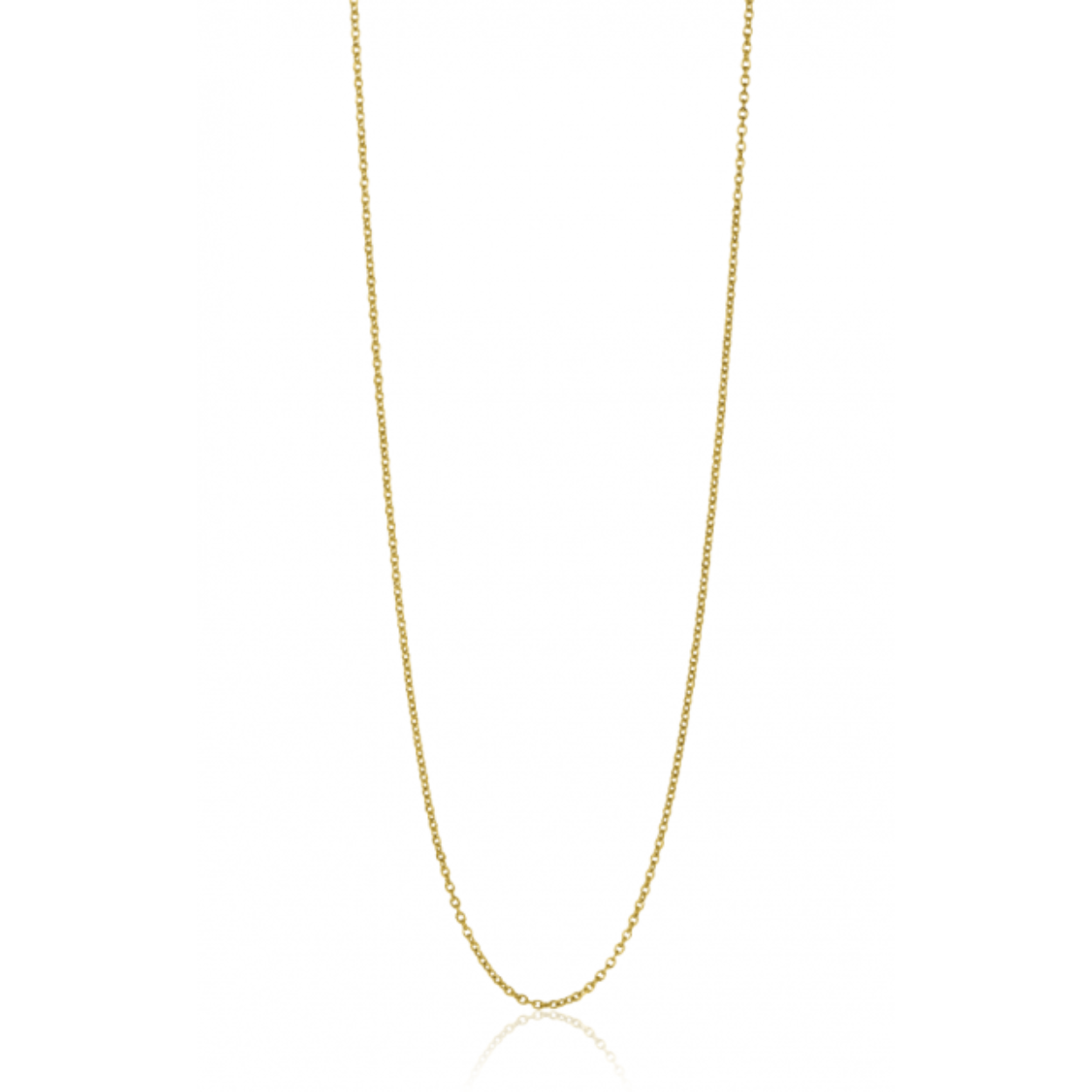 Dit is een ketting van het merk Zinzi. De ketting is  van kleur en gemaakt van goud. 