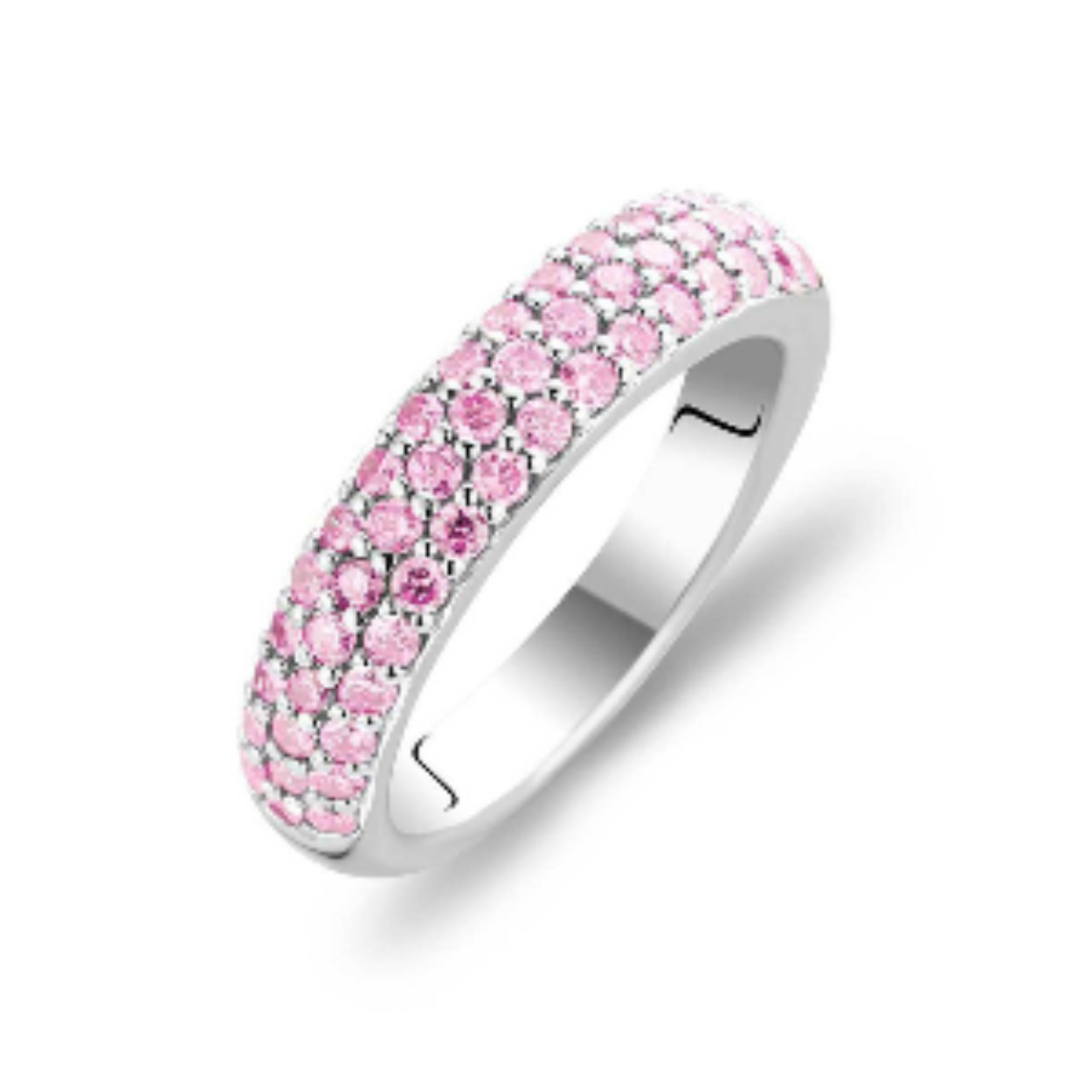 TI SENTO RING ZILVER ROZE 1304ZF/56