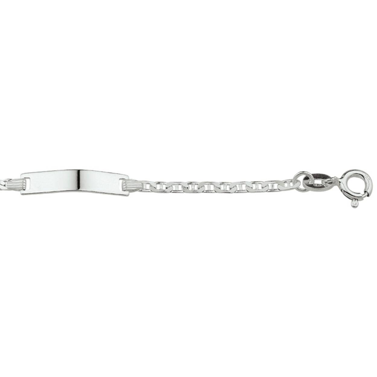 zilver graveer armbandje
