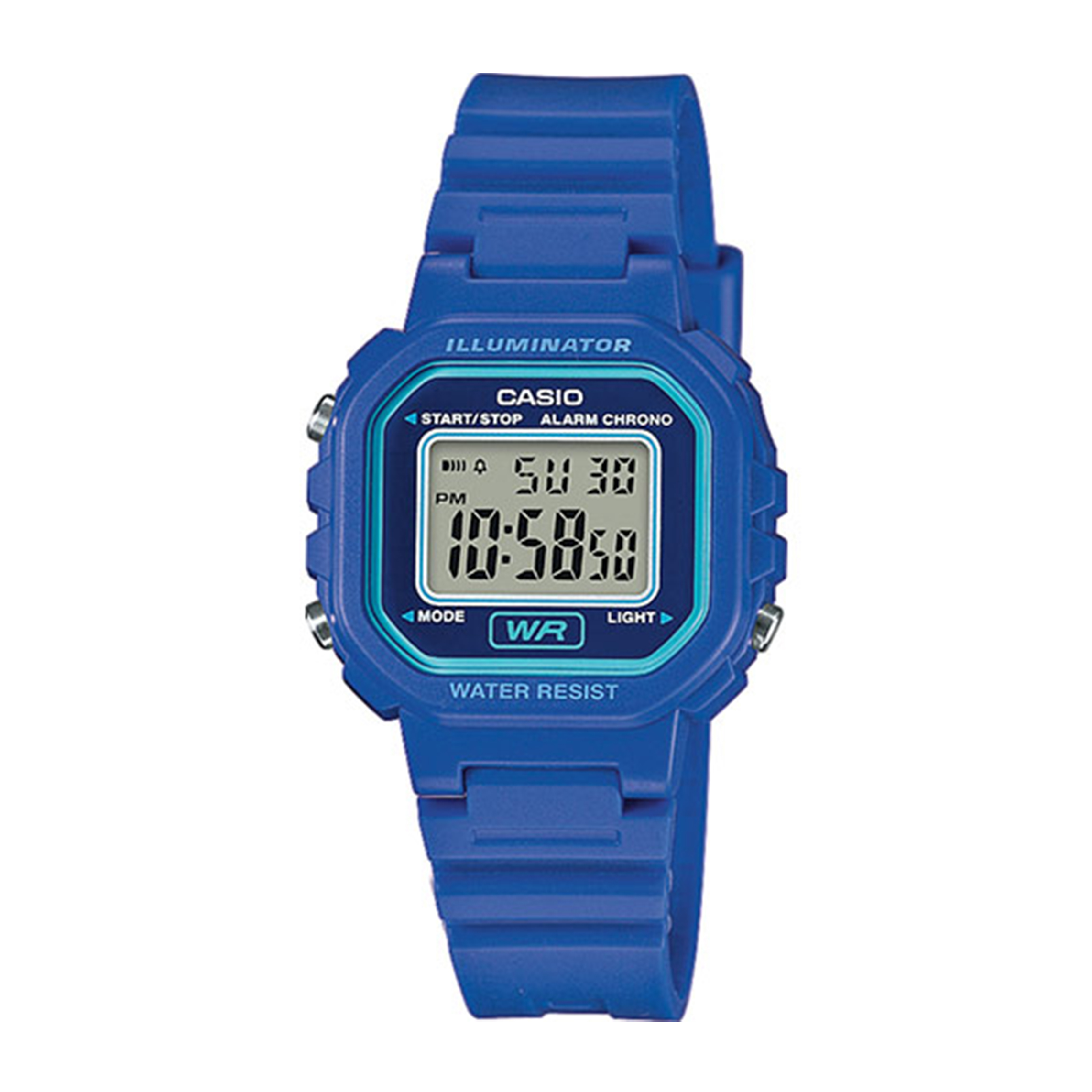 Casio digitaal kinderhorloge, blauw