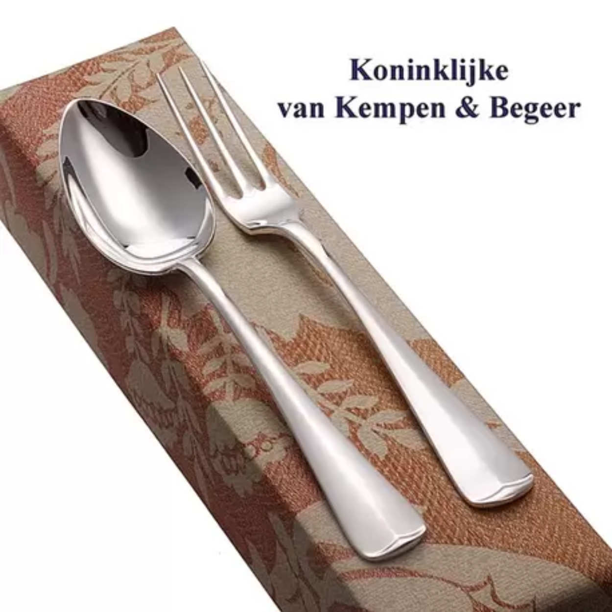 Kinder couvert Haags lofje zilver