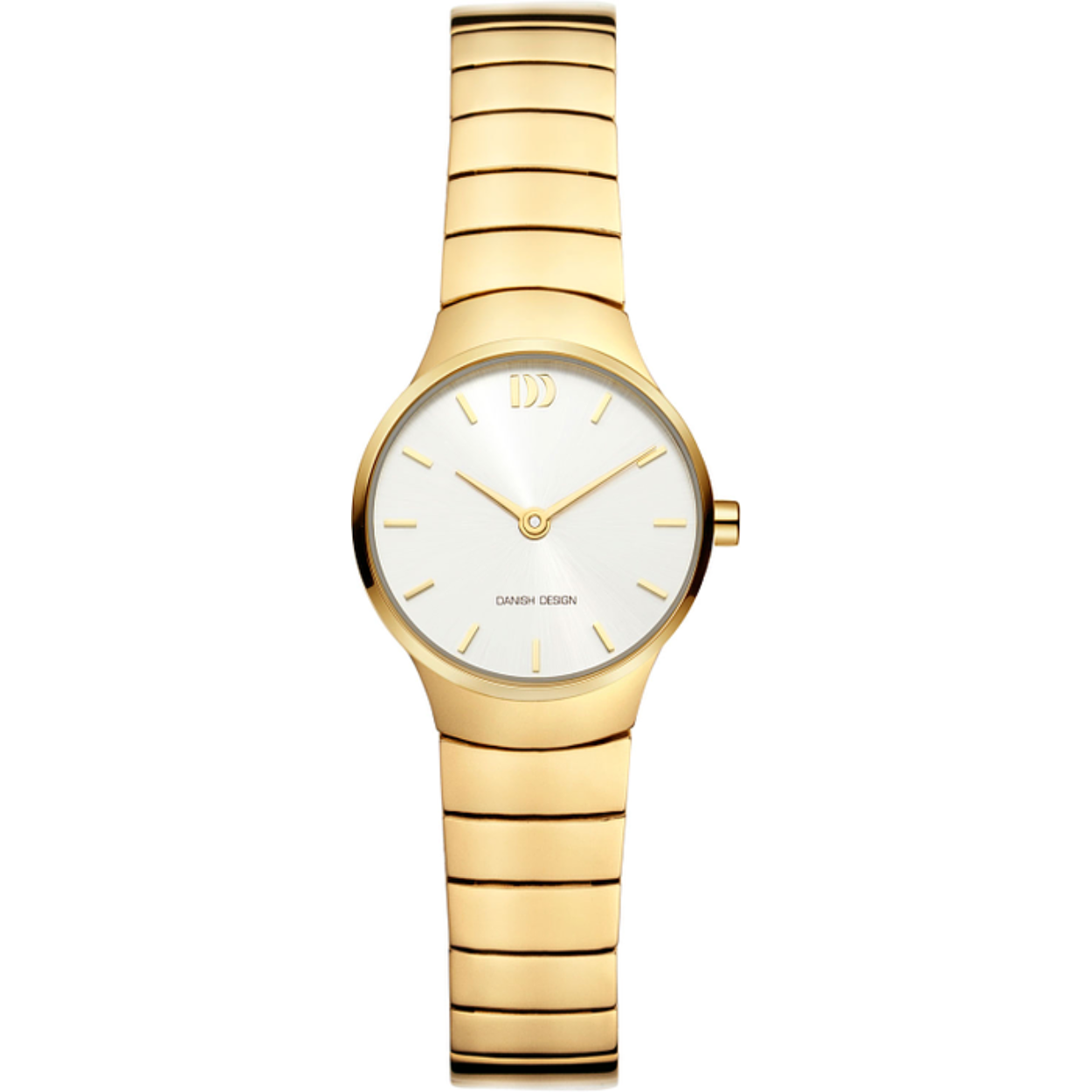 Danish Design horloge met stalen band, Jolie Petite double