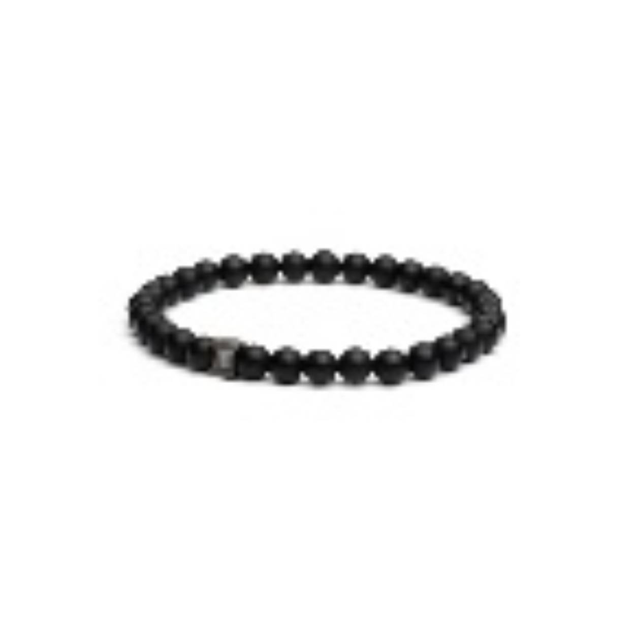 Prachtige Gemini armband met matte stenen.