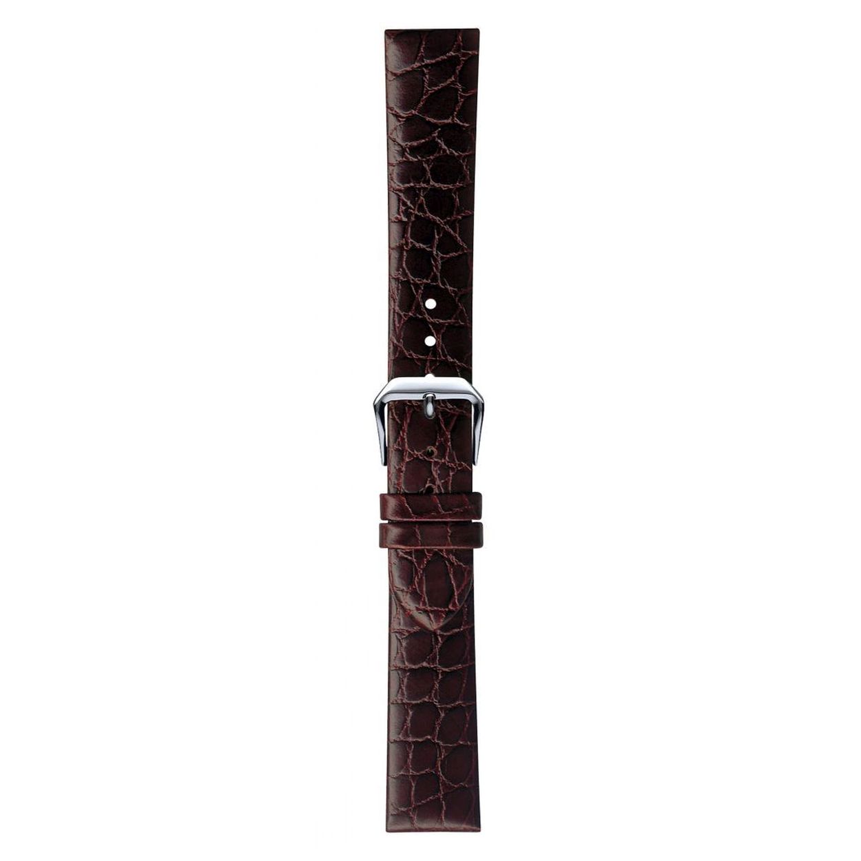 Een mooie horlogeband van het merk Condor gemaakt van leer. De kleur van deze horlogeband is bruin. De breedte is 20mm.