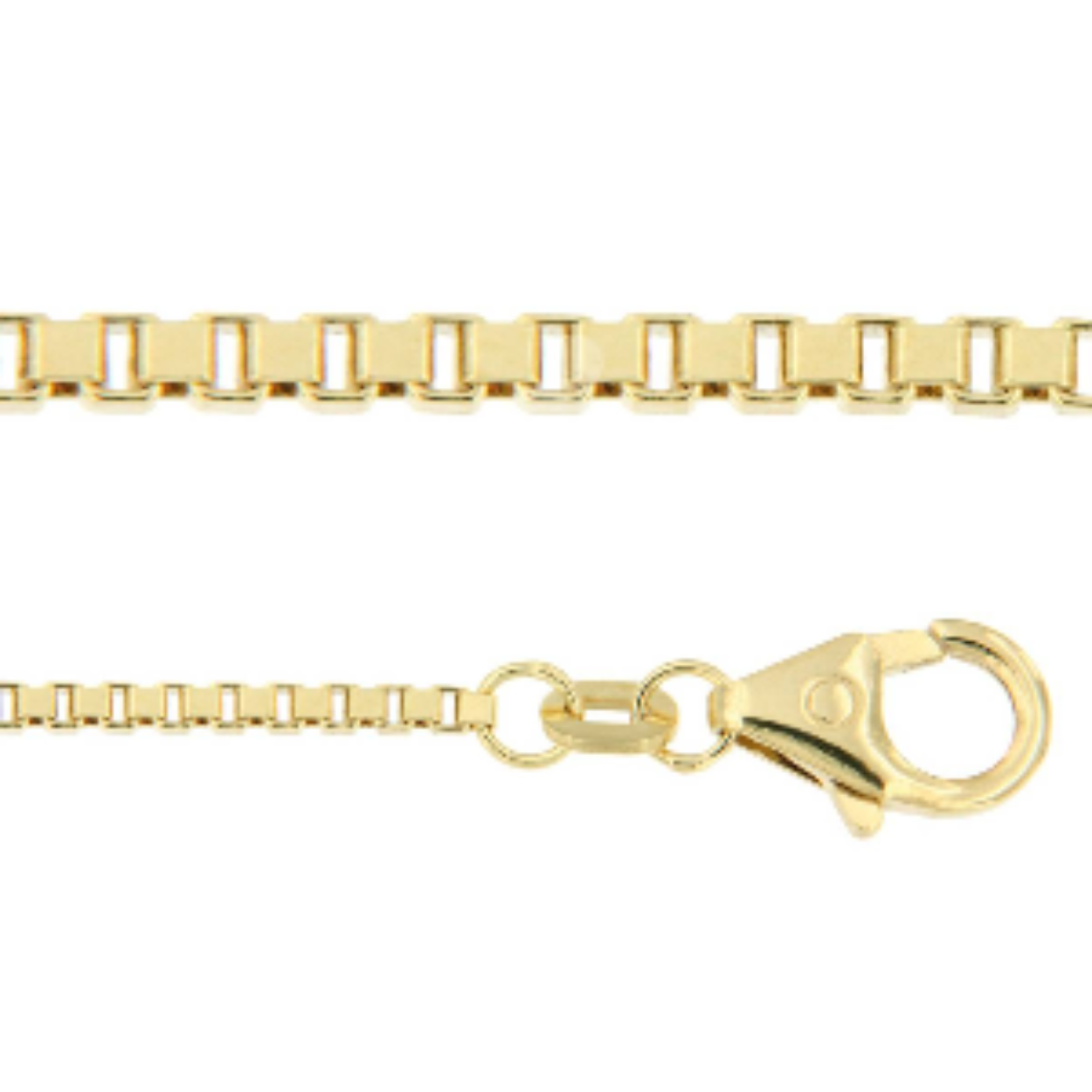 Venetiaans collier 14 karaat geelgoud Lengte: 45 cm