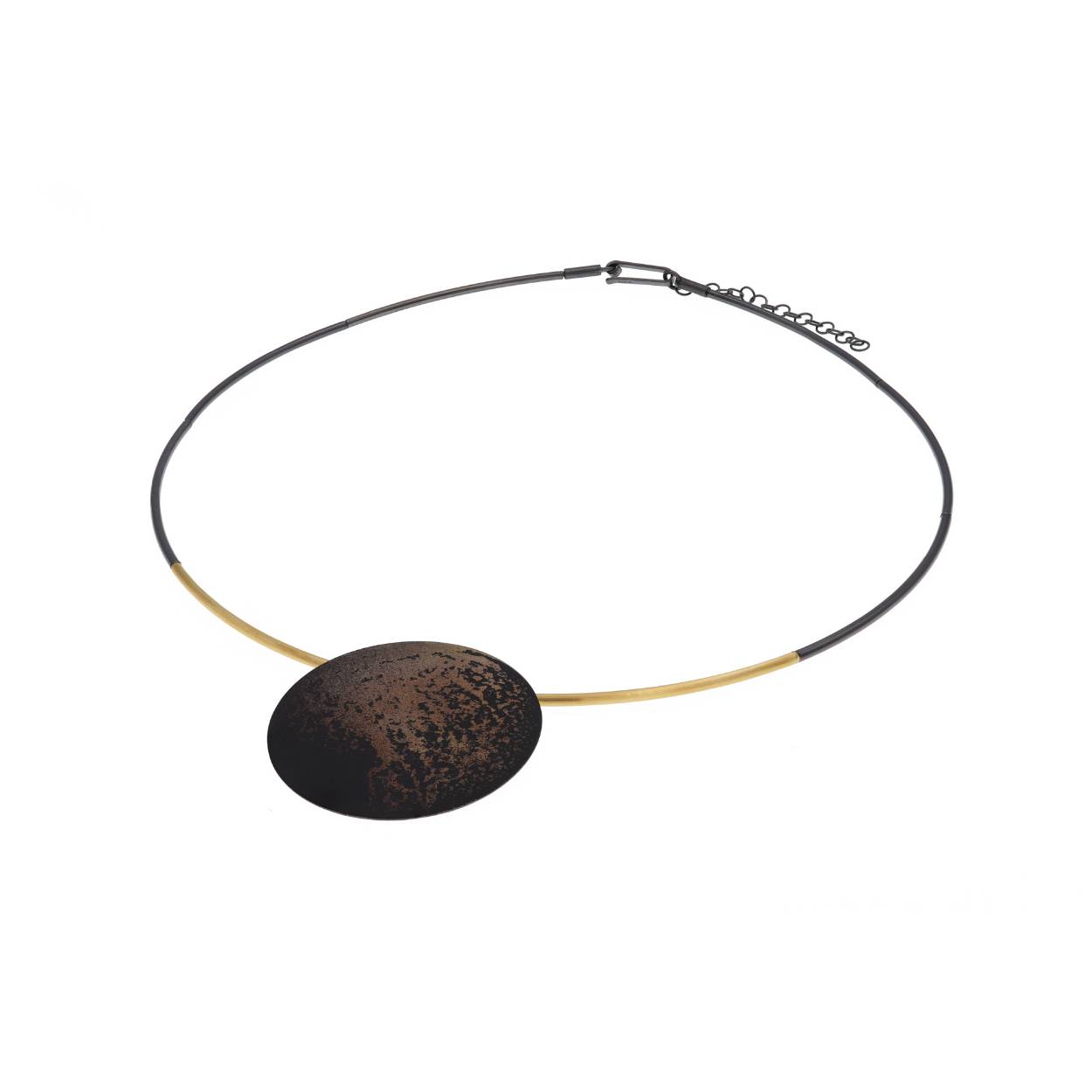 deco echo zilveren halsketting