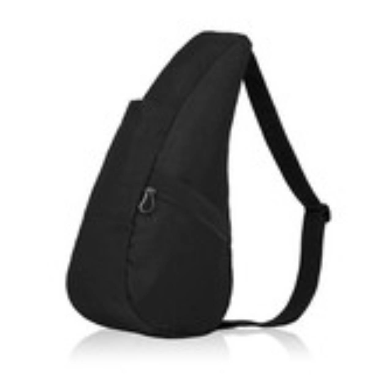 Healthy Back Bag. De "Topper" onder de rugtassen. Oersterk, sportief en modieus is deze rugtas/crossover met veel binnen- en buitenvakken. De tas is ergonomisch: ontworpen om de rug te ontlasten en de druk op de nek en schouders te minimaliseren. De unieke vorm verdeelt het gewicht over de gehele rug. Alle tassen hebben een verstelbare schouderriem met anti-slip. Tevens als schoudertas te dragen. Met de rits altijd tegen uw rug, zijn uw spullen veilig en onder handbereik, zonder dat de tas afgedaan dient te worden. Een brede keuze in materialen en kleuren maken de Healthy back bag tot de perfecte compagnon: wie u ook bent, waar u ook gaat.  Fijn voor de zomer- en wintersportvakantie of een city trip.
2 jaar garantie
Voering: zilverkleurig
maat: Small
Capaciteit: 7 liter
Gewicht: 354 g
afmetingen: 43 cm &times; 23 cm &times; 15 cm
NIEUW: Nu met extra gepolsterd binnen ritsvak
&bull;Machine washable
&bull;Lightweight and very strong
&bull;Easy to clean, as dirt does not cling
&bull;Dries quickly
&bull;Showerproof
&bull;Resistant to abrasion and chemicals
&bull;Flexible and amazingly durable
&bull;4 exterior and 5 interior pockets plus 2 pen slots
&bull;D ring to clip bagletts or other accessories
&bull;Adjustable non-slip shoulder strap