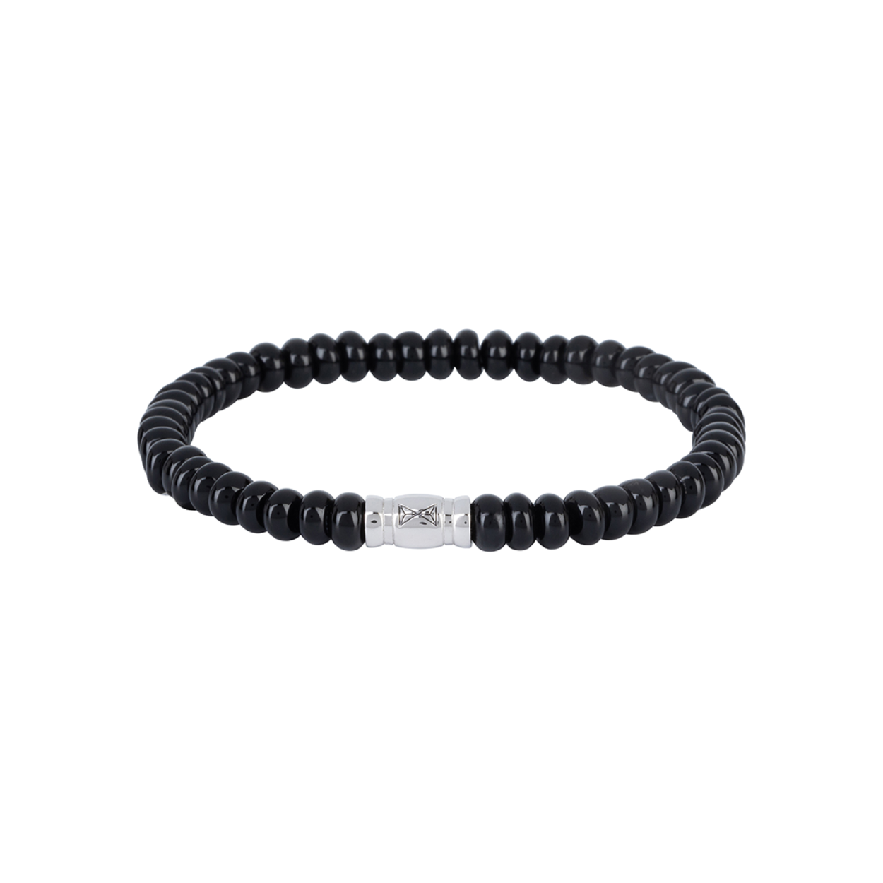 Gemaakt van hoogwaardige ovale edelstenen die perfect combineren met zowel formele als casual kleding. Gemaakt met gladde kralen van 6 mm en een subtiel zilver 925 slot. De Agaat kraal kenmerkt zich door zijn diepzwarte kleur. Het sterke elastische koord houdt deze armband bij elkaar en zorgt voor een comfortabele pasvorm. Combineer deze armband met andere Aze sieraden en geef jouw look een stijlvolle extra touch.