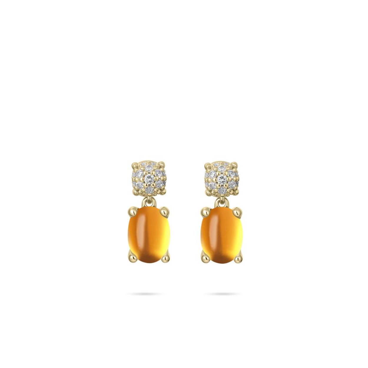 Oorbellen Dazzling Dashing Details goldplated