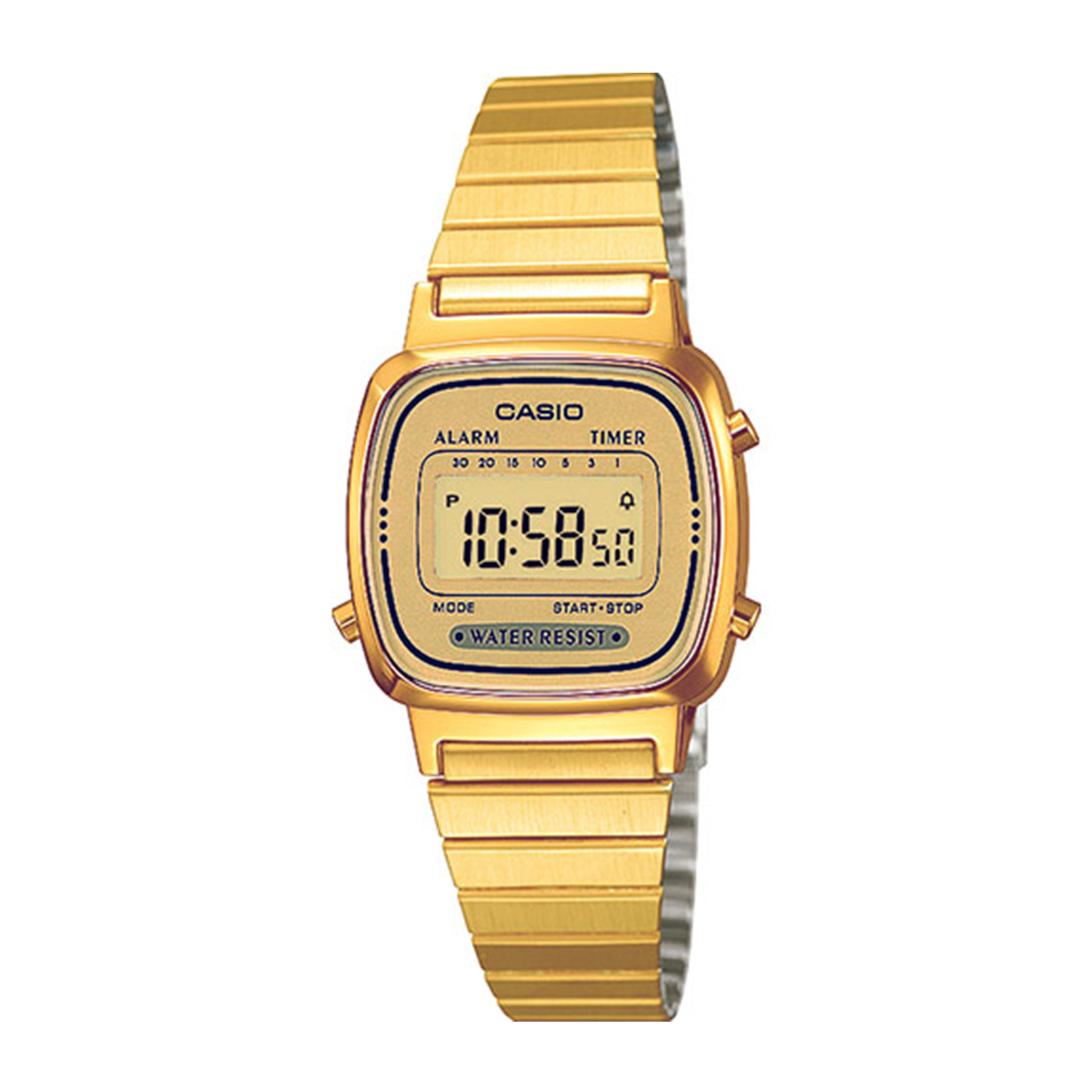 Casio Quartz LA670WEGA-9EF Dames - 30.3mm