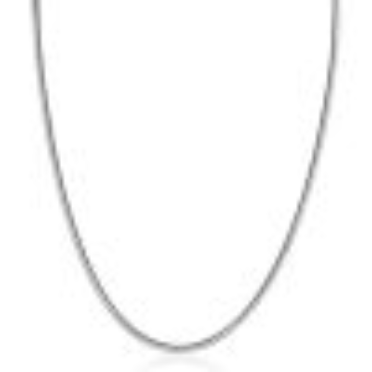 ZINZI zilveren platte slangen-ketting 45cm 2,5mm breed ZIC2401