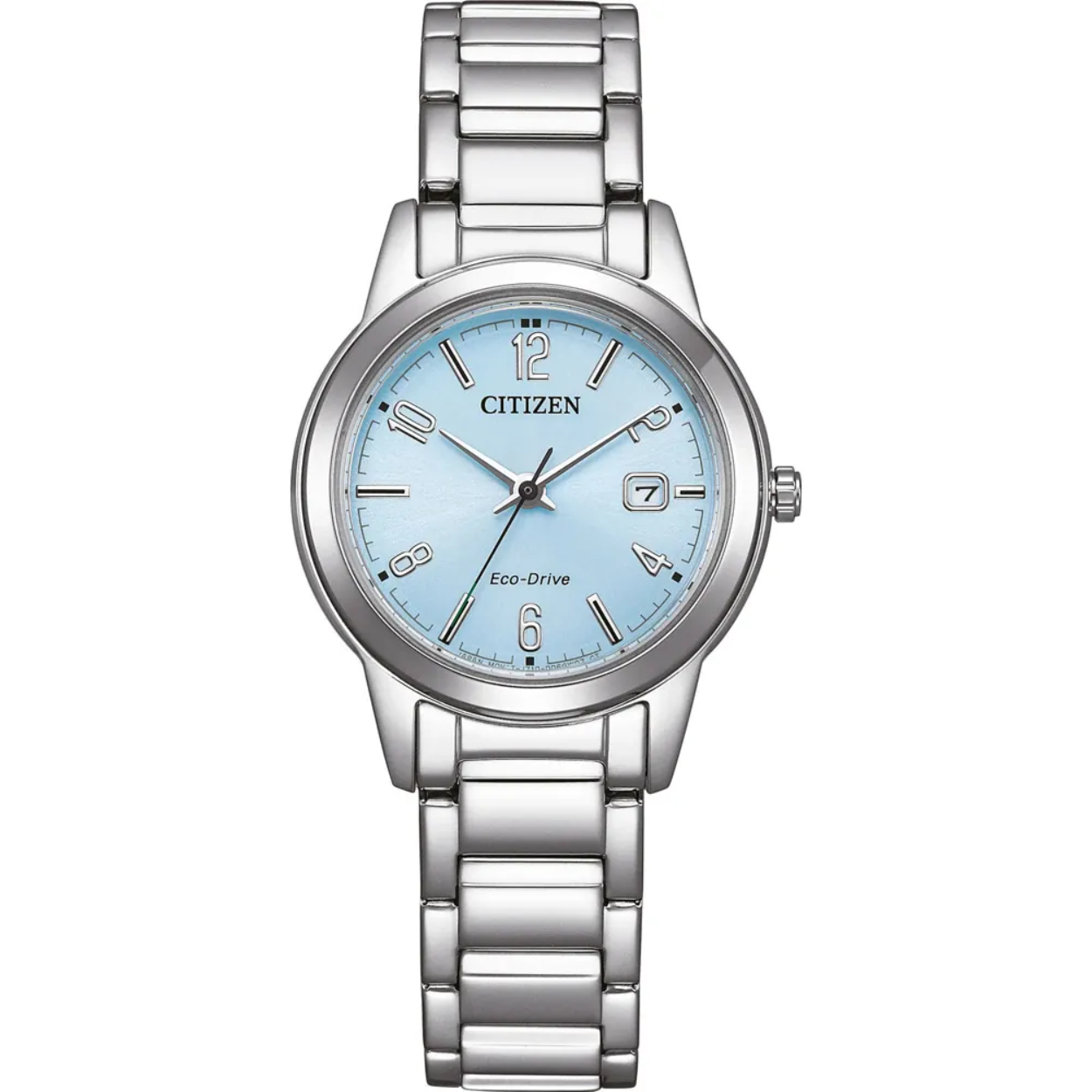 Dit Citizen horloge heeft een kast gemaakt van Roestvrijstaal met een diameter van 29.4 mm en is voorzien van een metalen band. In de kast bevindt zich een Citizen kwaliteitsuurwerk en is afgewerkt met Mineraalglas.

Het horloge is 3ATM. Dit betekent dat het horloge spatwaterdicht is.