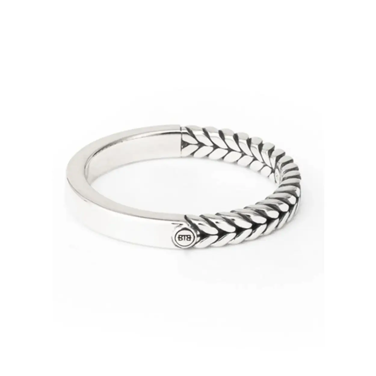 Esther mini dual ring zilver