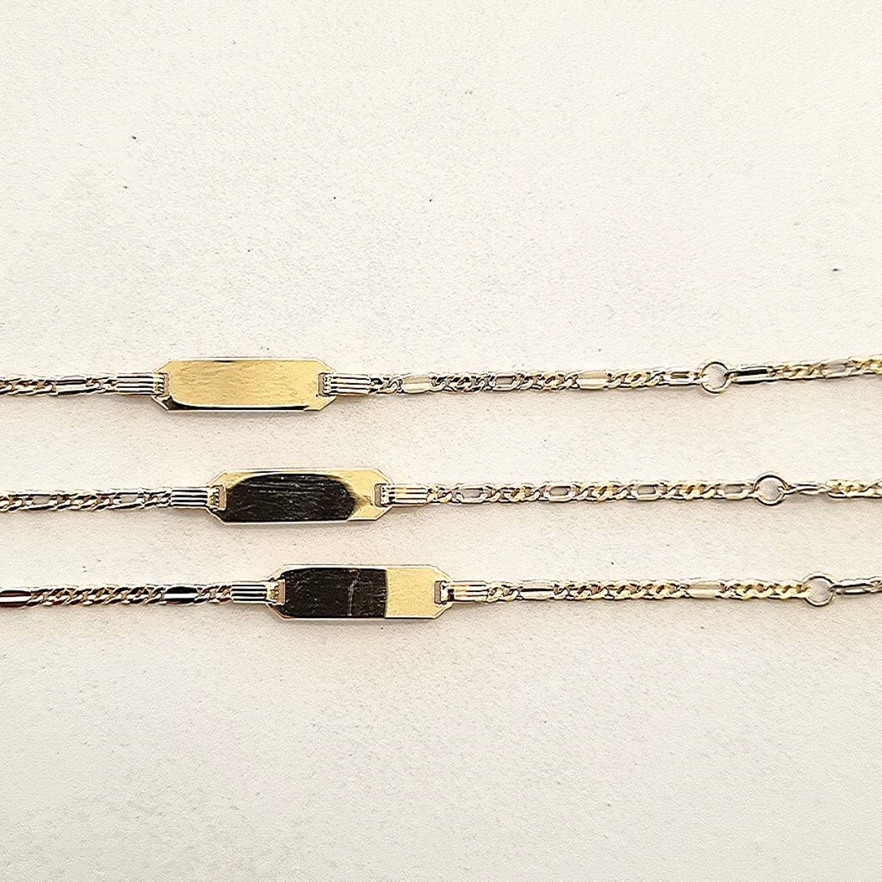 Babyarmband goud 18kt