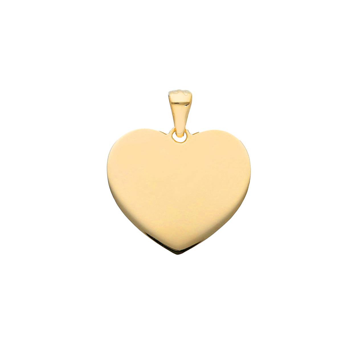 geelgouden hanger in 18kt goud
gravure van 1 of twee letters gratis
ook mogelijk van gravure horoscoop, logo, voorwerp, vingerafdruk, ...mogelijk tegen meerprijs. Gravures worden in eigen huis gedaan. 
18kt GG plaatje hartvorm
