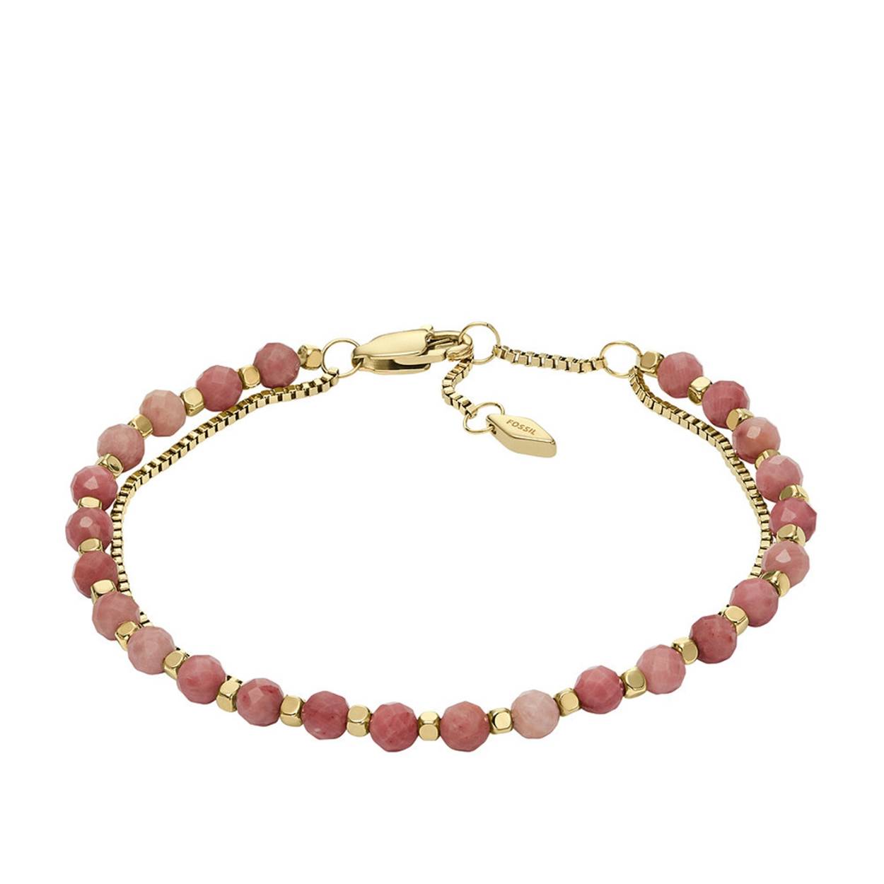 De sieraden van Fossil worden gemaakt van de beste materialen. Zo is dit sieraad gemaakt van rvs en heeft het een mooie goudkleurig kleur. Dit sieraad is geschikt voor elke gelegenheid, zowel casual overdag of chique in de avond.