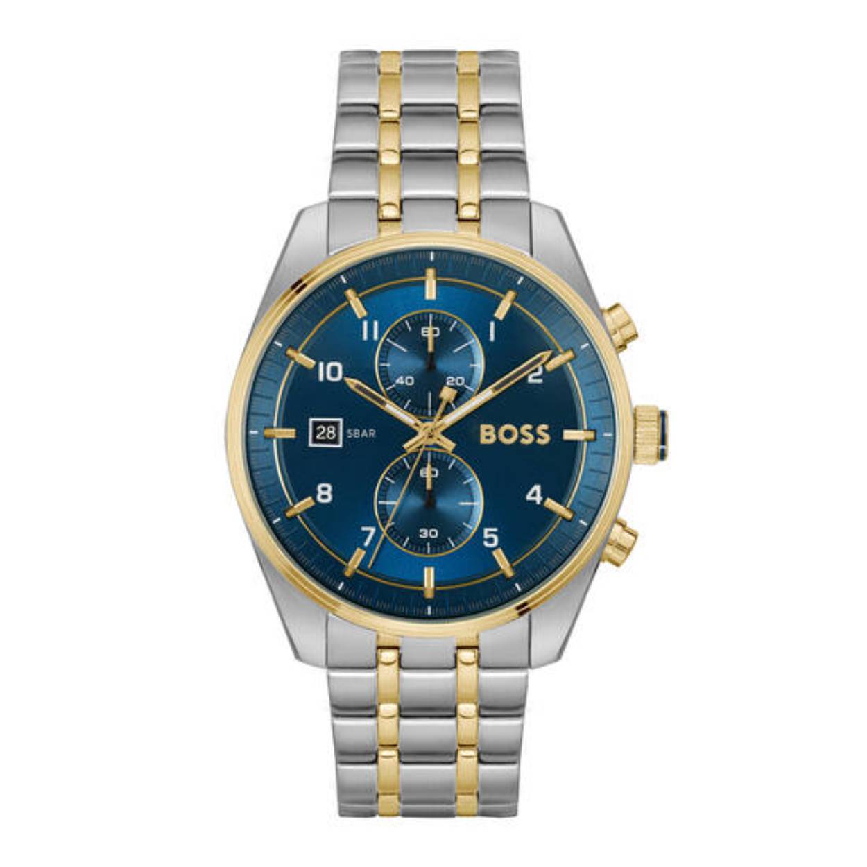 Hugo Boss heren horloge 'Sky Traveller' 44 mm
50 M waterdicht 