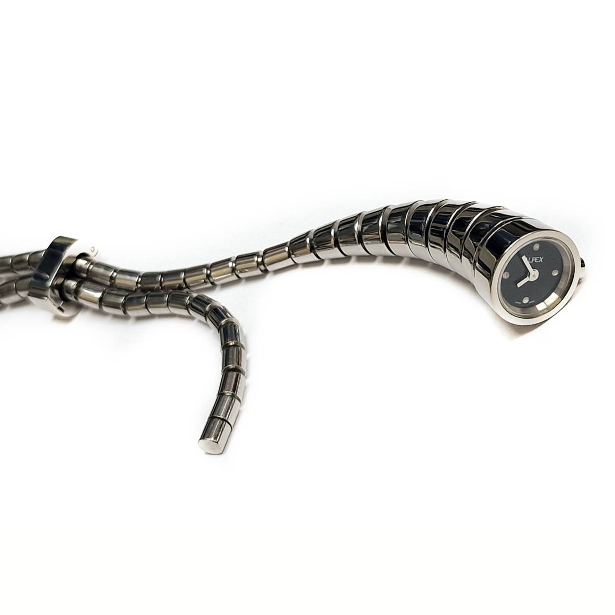 Verstelbaar Collier 4 mm ronde schakels 70 cm voor Alfex hanghorloge 