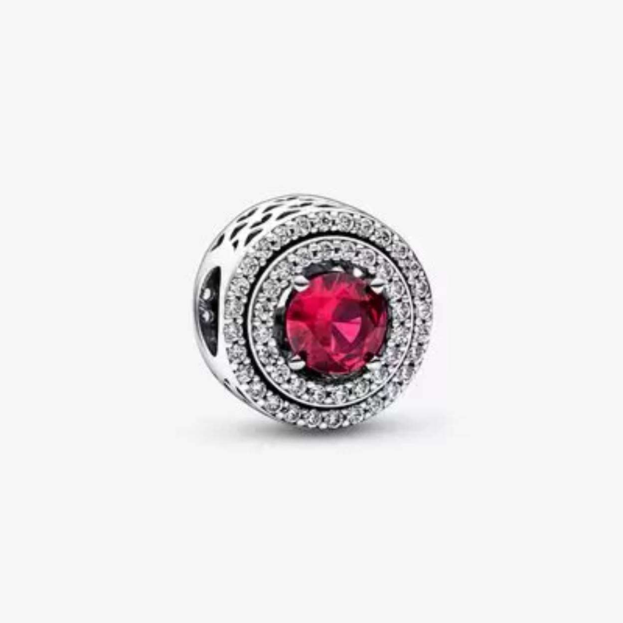 Charm with cherries jubilee red crystal
