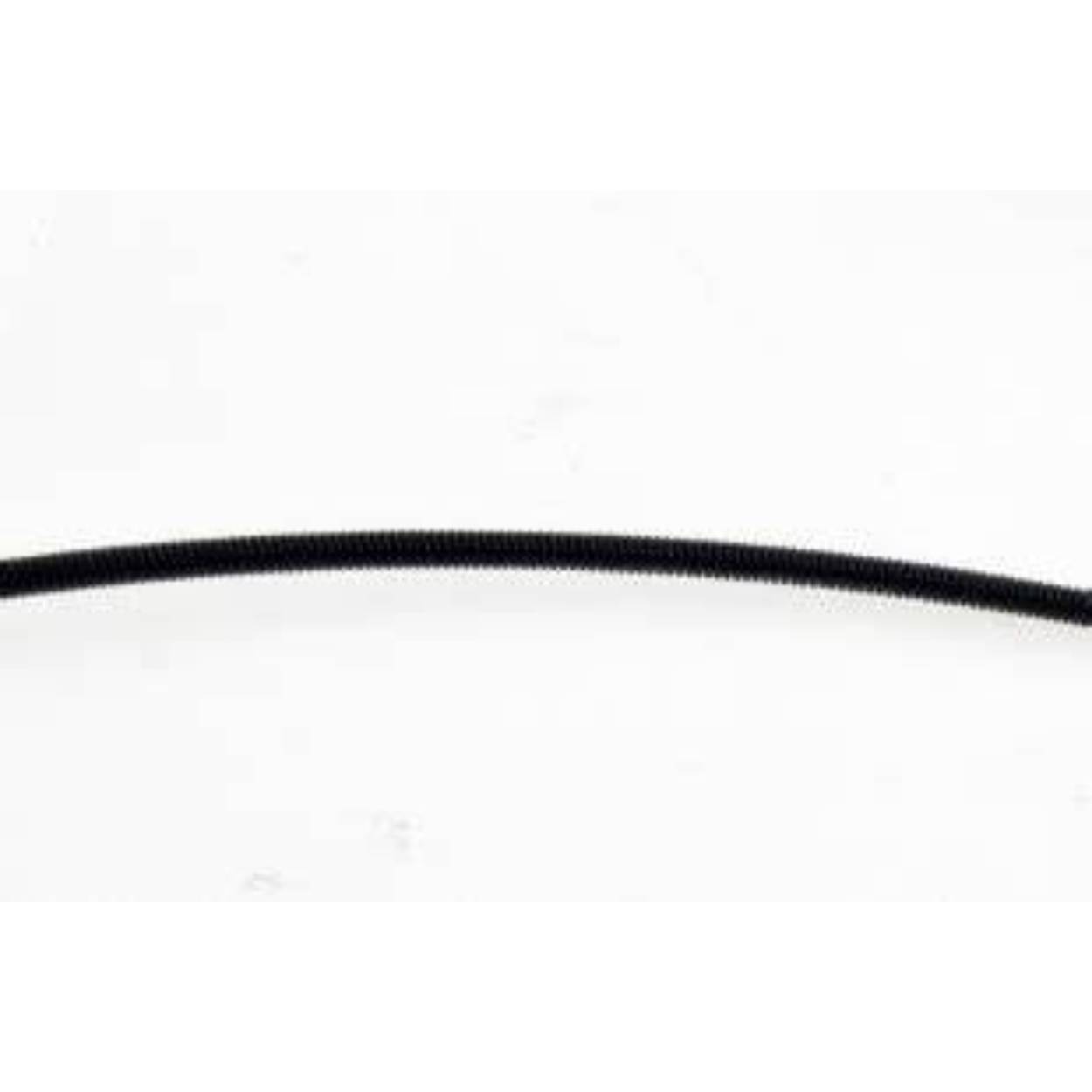 spiral black chain 45 cm