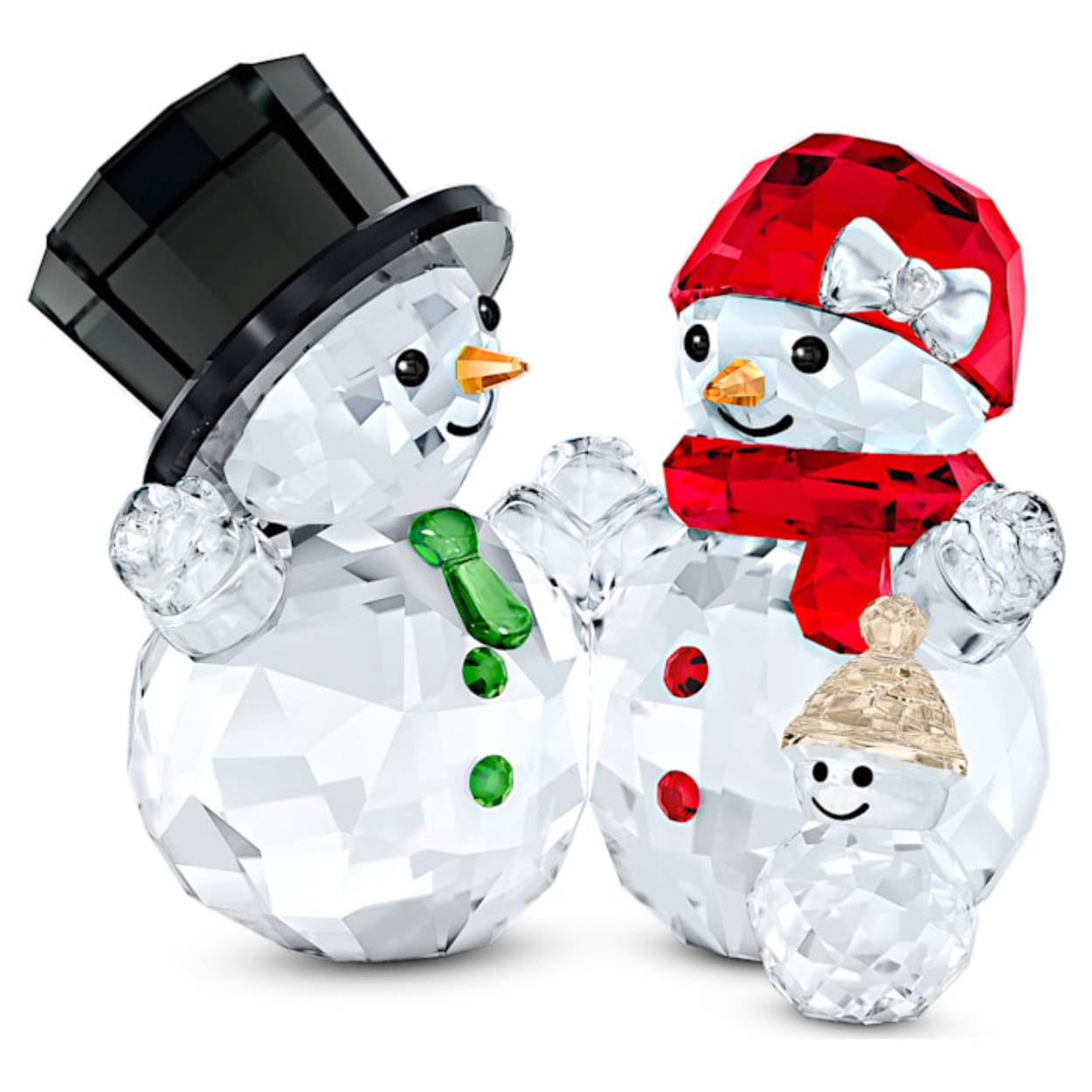 Swarovski Snowman Family