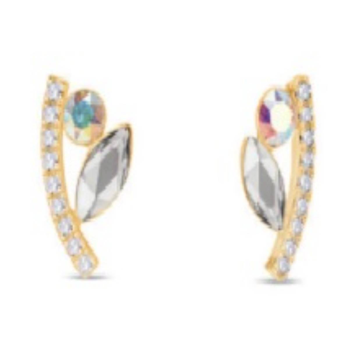 gold plated oorstekers