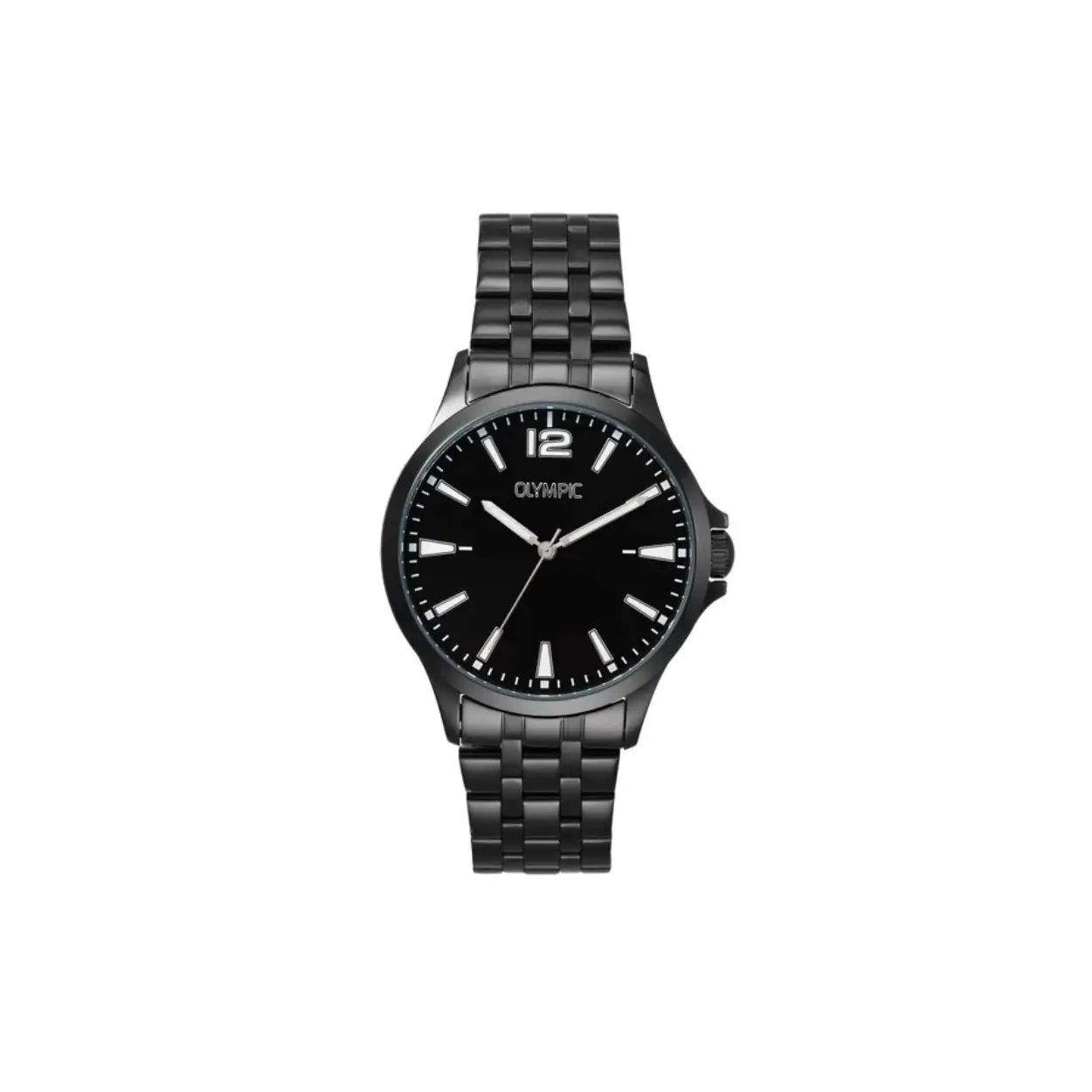 Olympic OL72HZZ004 Dani Horloge Staal 40mm 
Dit unieke Olympic horloge met artikelnummer: OL72HZZ004 is een herenhorloge met een classic sportieve uitstraling. Het horloge heeft een ronde zwarte stalen kast met een zwarte wijzerplaat met de 12, streepjes en lumibrite accenten.. Aan de kast zit een zwarte stalen schakelband met vouwsluiting. Het horloge heeft een mineraalglas, een doorsnee van 40mm en is 5ATM.

Het merk:
Een mooi horloge hoeft niet duur te zijn! Het Nederlandse horlogemerk Olympic levert stoere chronografen, slimline series, digitale uurwerken en elegante dameshorloges. De prijs-kwaliteitverhouding staat bij Olympic hoog in het vaandel met prijzen die uiteenlopen van € 34,95 tot en met € 159,00.

100% Nederlands ontwerp, waterdicht en standaard 3 jaar fabrieksgarantie.

Specificaties:
- Ronde kast Ø 40mm
- Stalen horlogekast
- Zwarte wijzerplaat
- Stalen schakelband
- 5ATM 
- Standaard 3 jaar fabrieksgarantie
- Mineraalglas