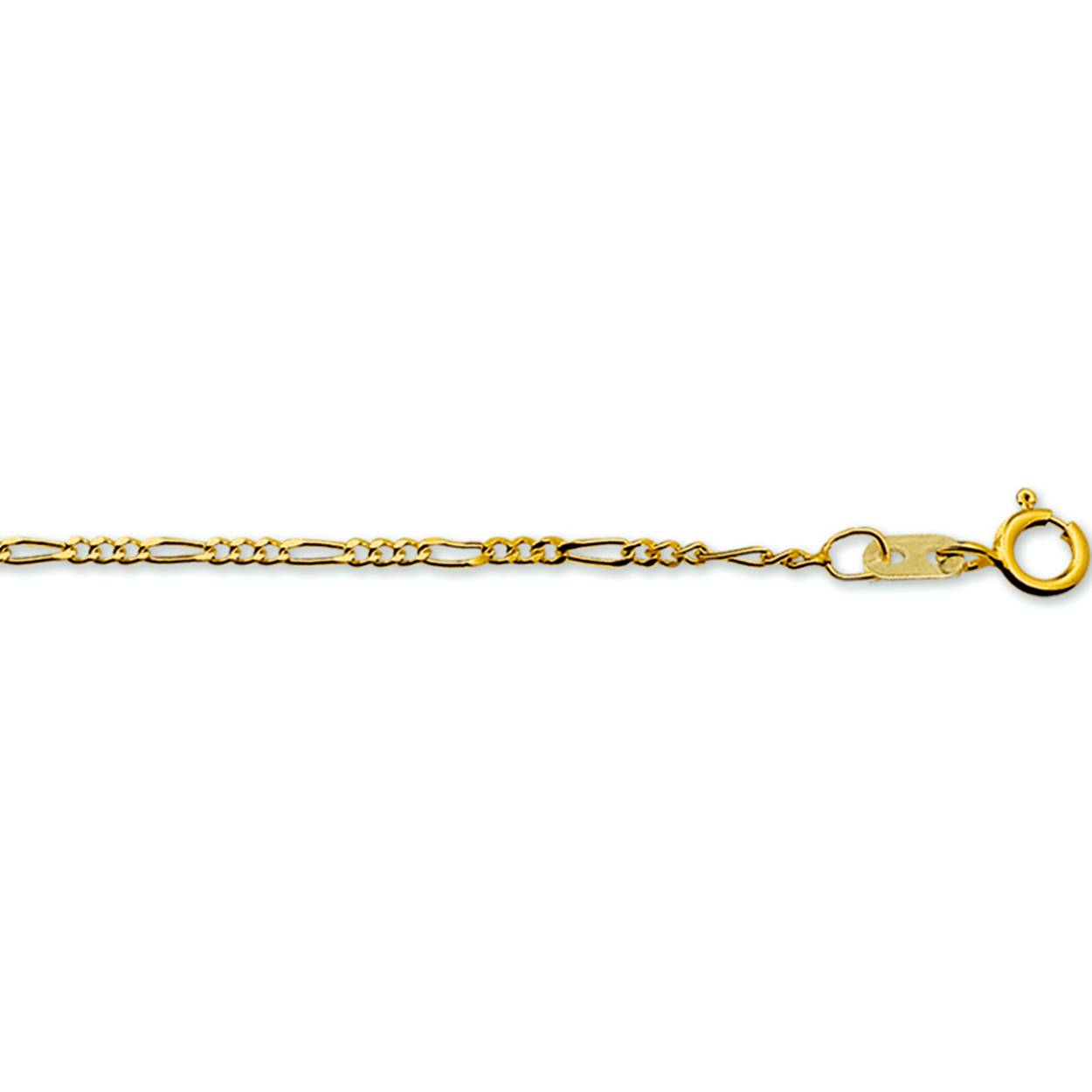 armband figaro 1,6 mm 18 cm
