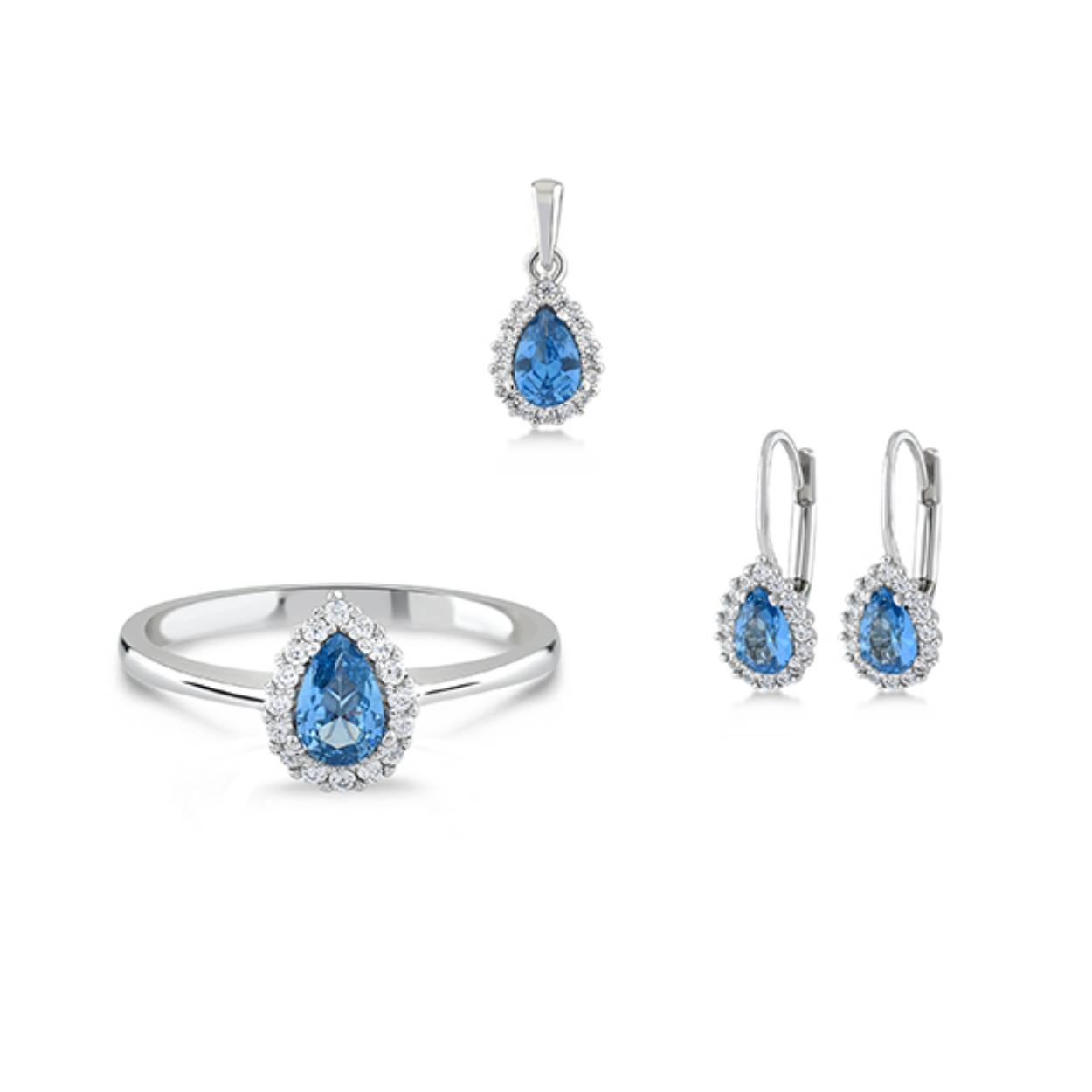 Bijpassende hanger en oorsieraden leverbaar