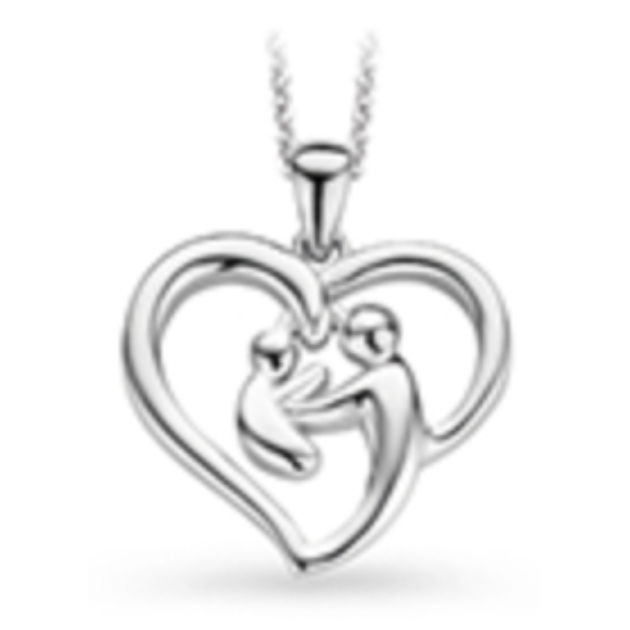 M'amour zilveren hanger