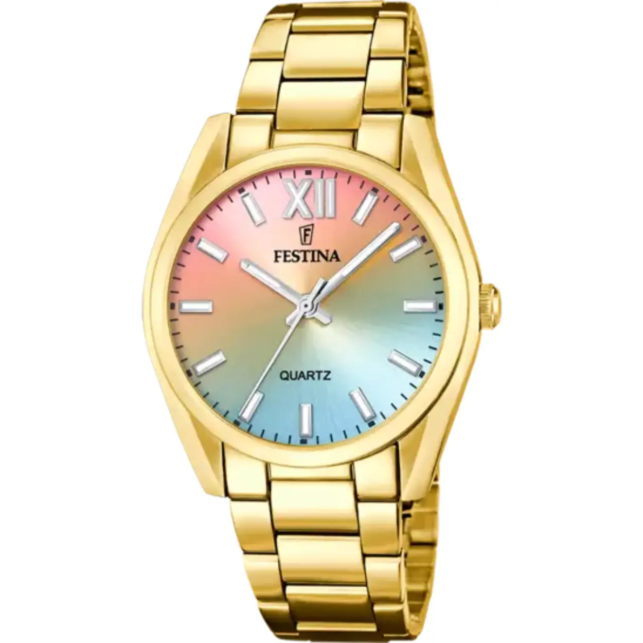 Festina dames horloge F20640/7 met een 316l roestvrij staal kast en een mineraal glas met een 316l roestvrij staal band/armband.

Festina horloges zijn de perfecte mix van elegantie en functionaliteit.Festina biedt een herkenbaar design, constante technologische evoluties en en een perfecte prijs/kwaliteit garantie.