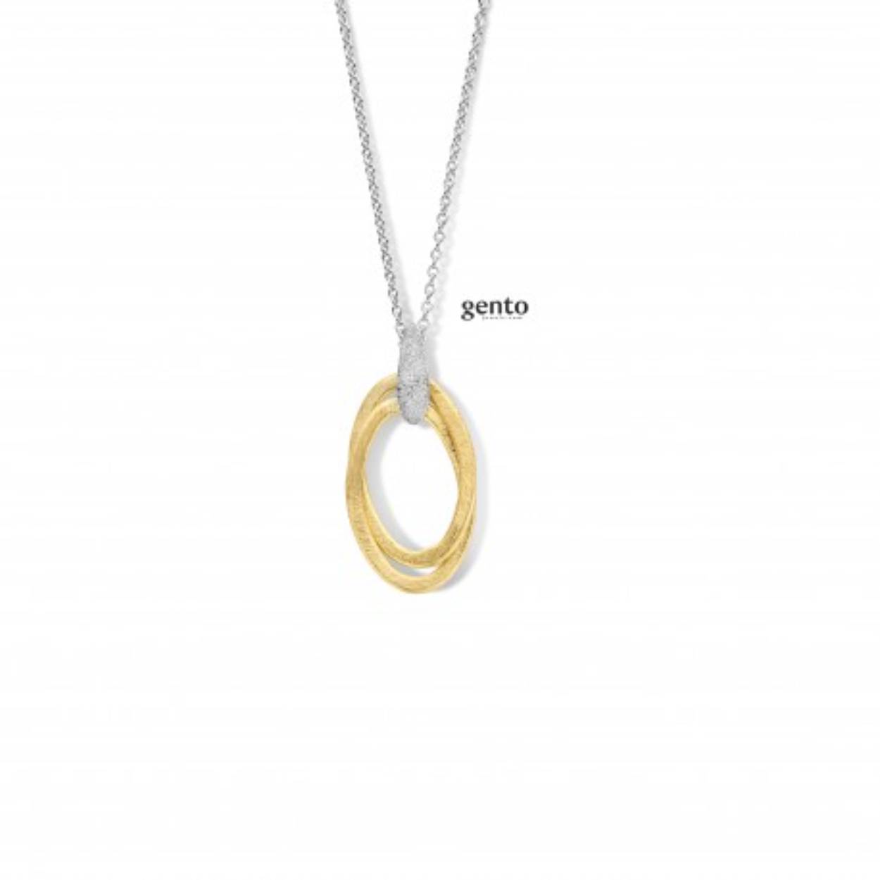 Hanger bicolor zilver gento jewels