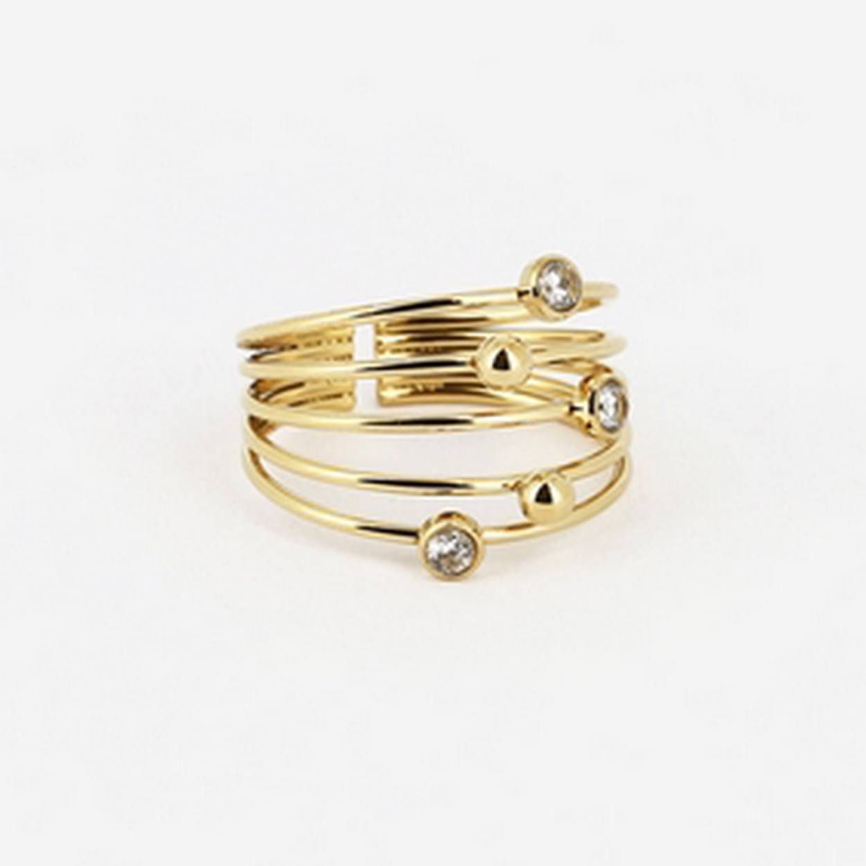 De Platings van ZAG Bijoux zijn van de allerbeste kwaliteit. De ringen van ZAG zijn echte eyecatchers en passen altijd omdat ze om je vinger klemmen. De Maat is van 16.5 tot 19 instelbaar