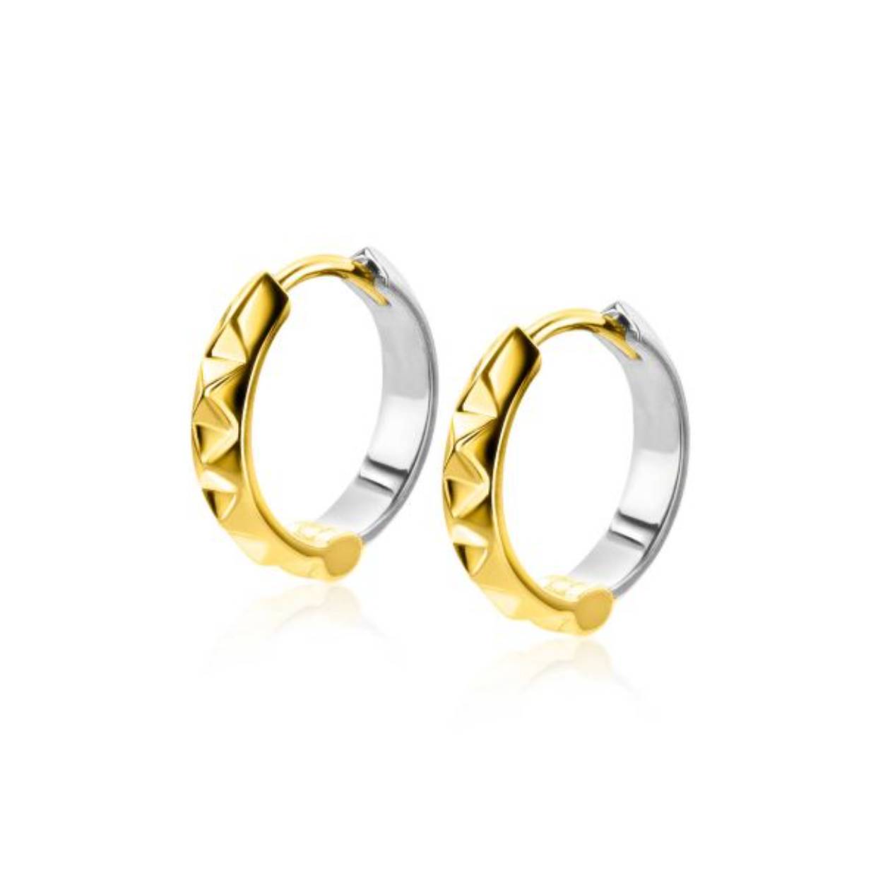 zinzi creolen verguld studs