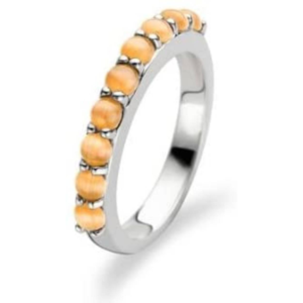 TI SENTO RING ZILVER ORANJE 1887OR/54