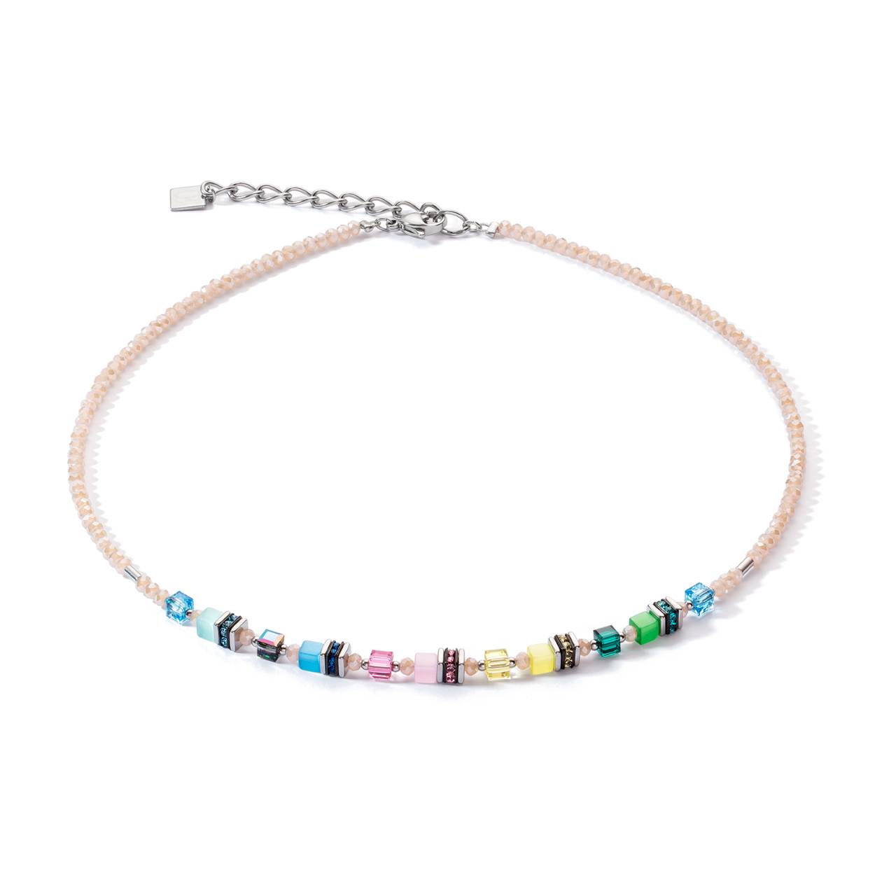 Coeur de Lion collier, Multicolour Pastel 1, 4565/10-1522